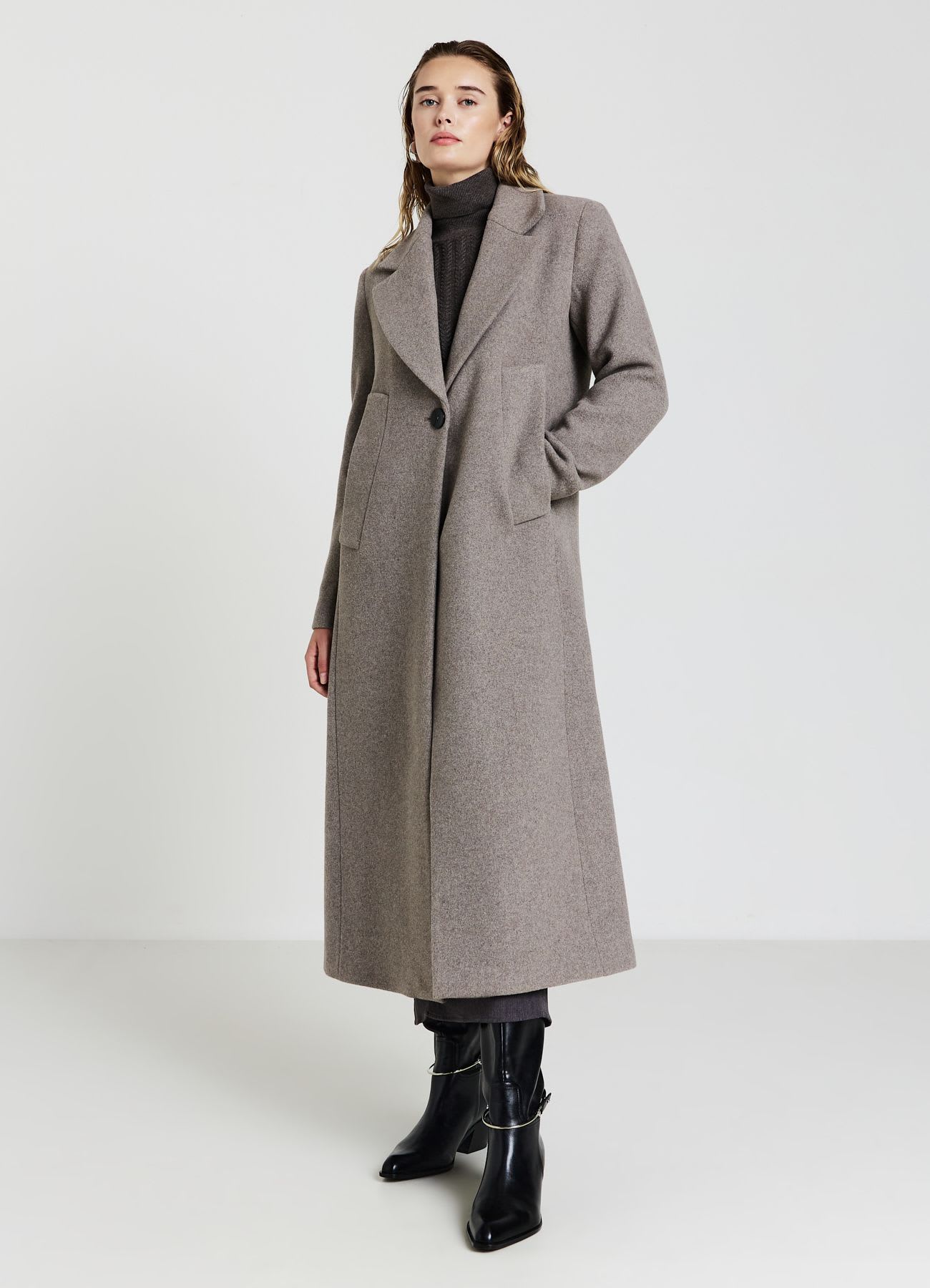 Cappotto tinta unita