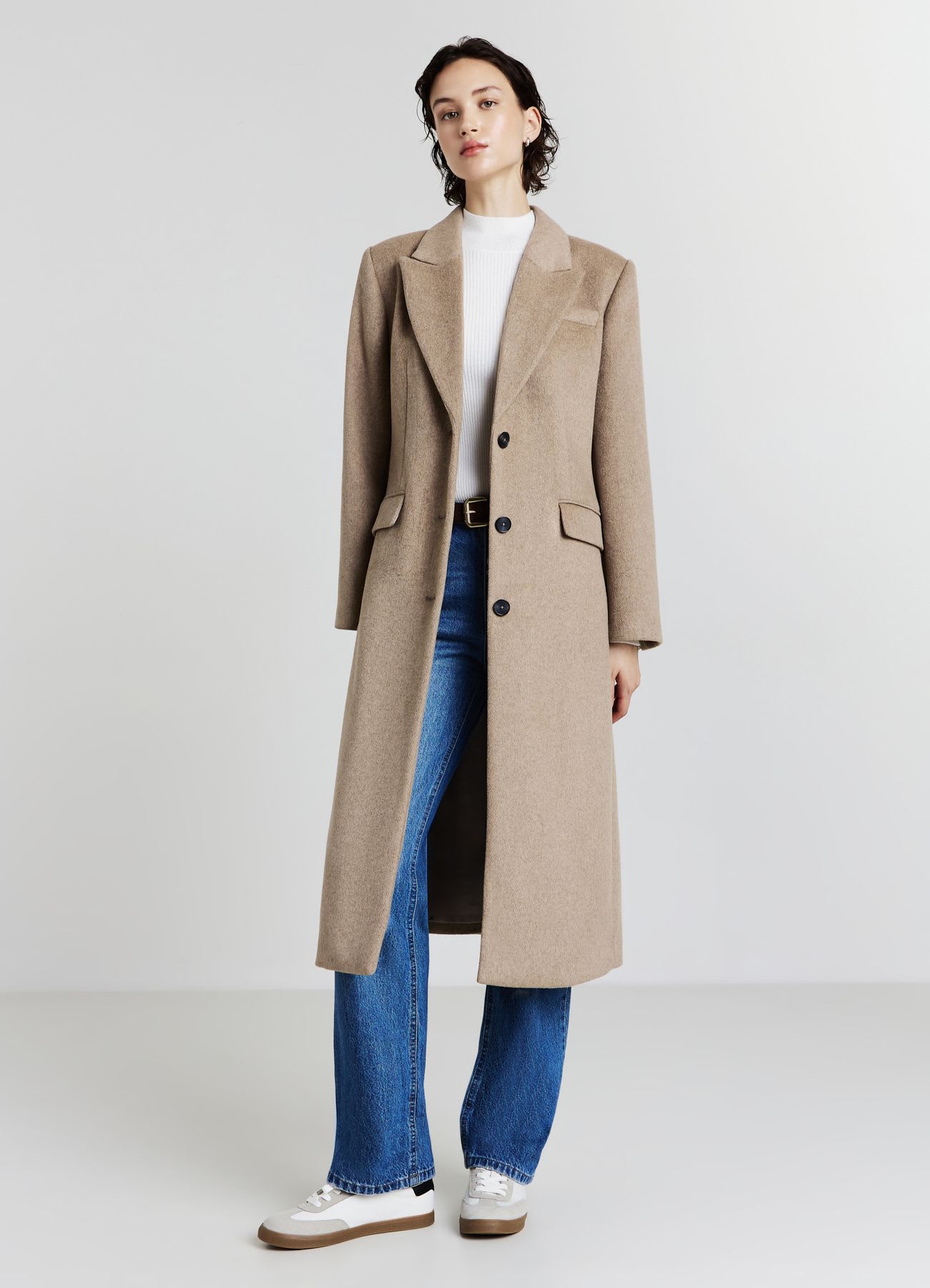 Cappotto monopetto