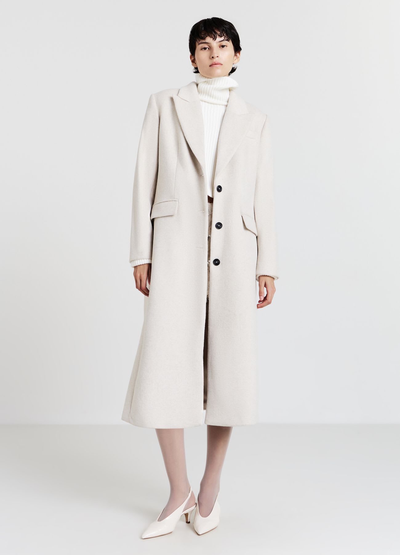 Cappotto monopetto