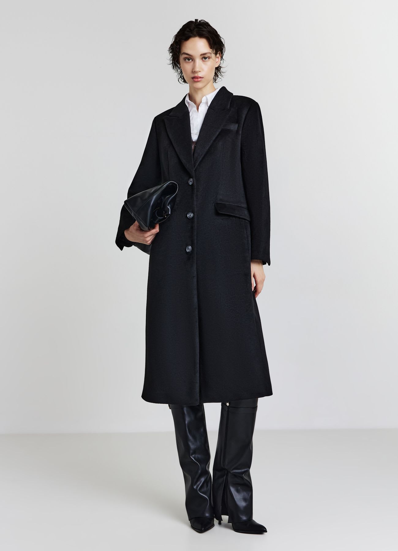 Cappotto monopetto
