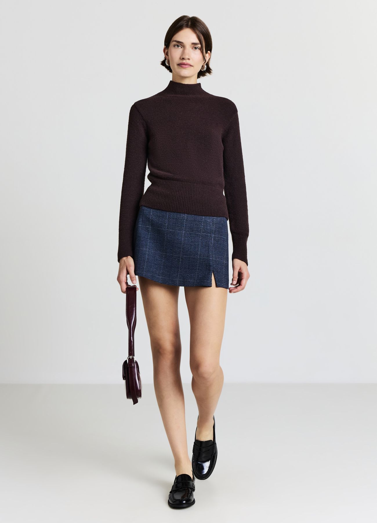 Gonna-pantalone a quadri