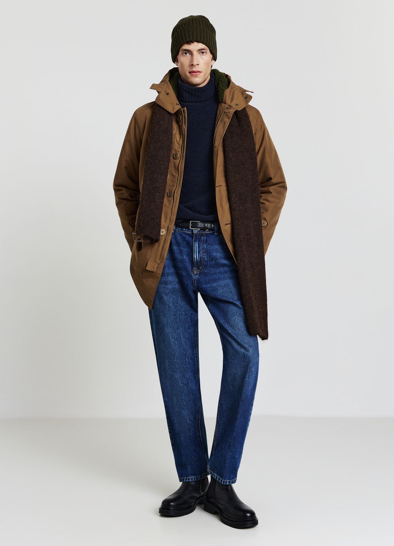 Giacca parka con cappuccio