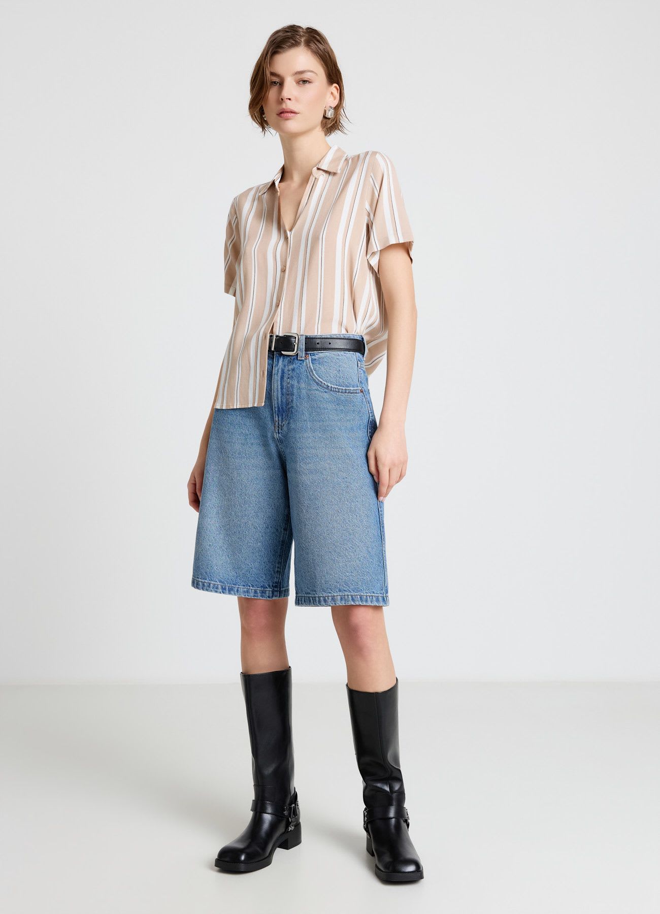 Camicia classica a righe