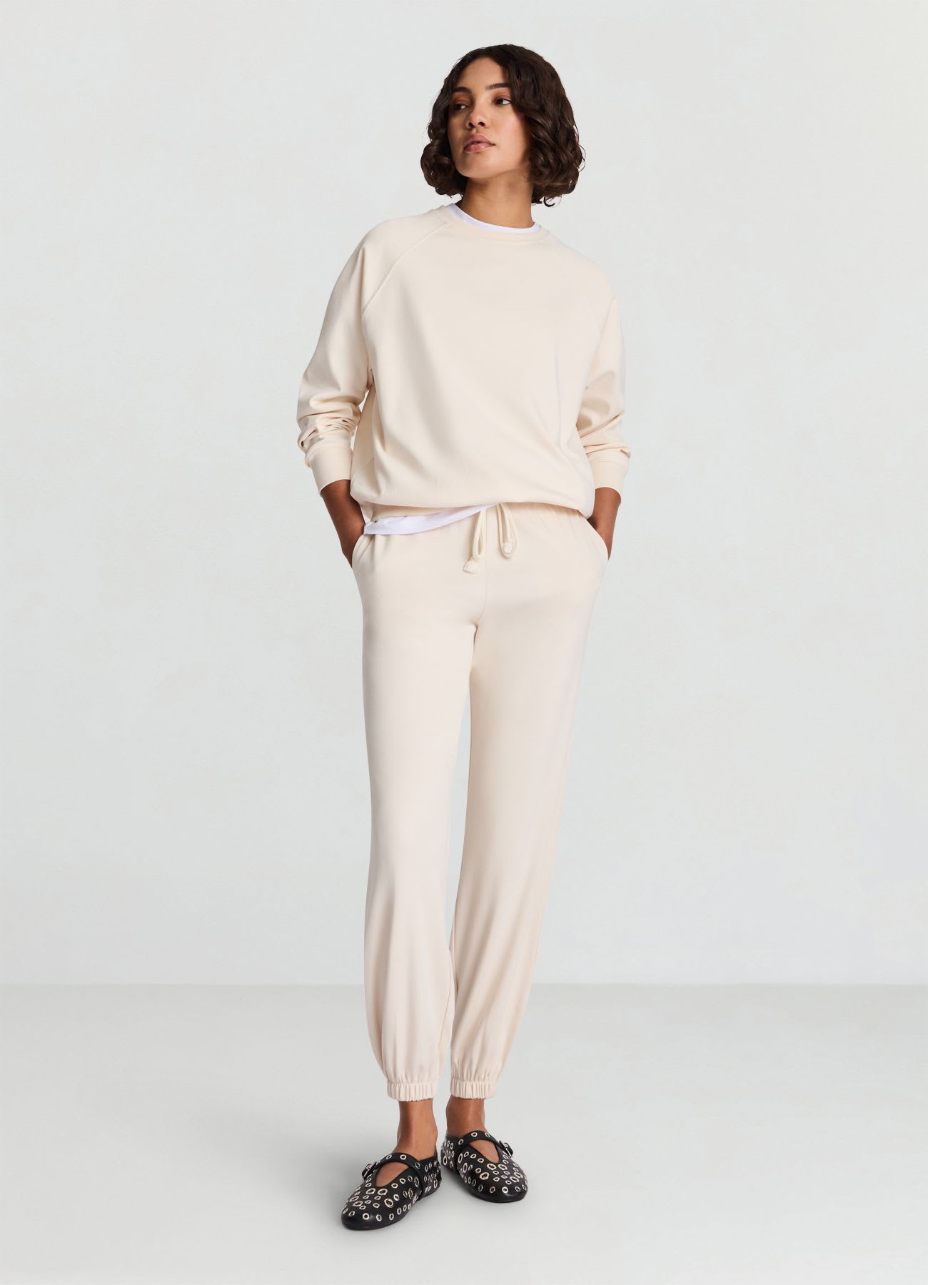 Pantaloni jogger con coulisse