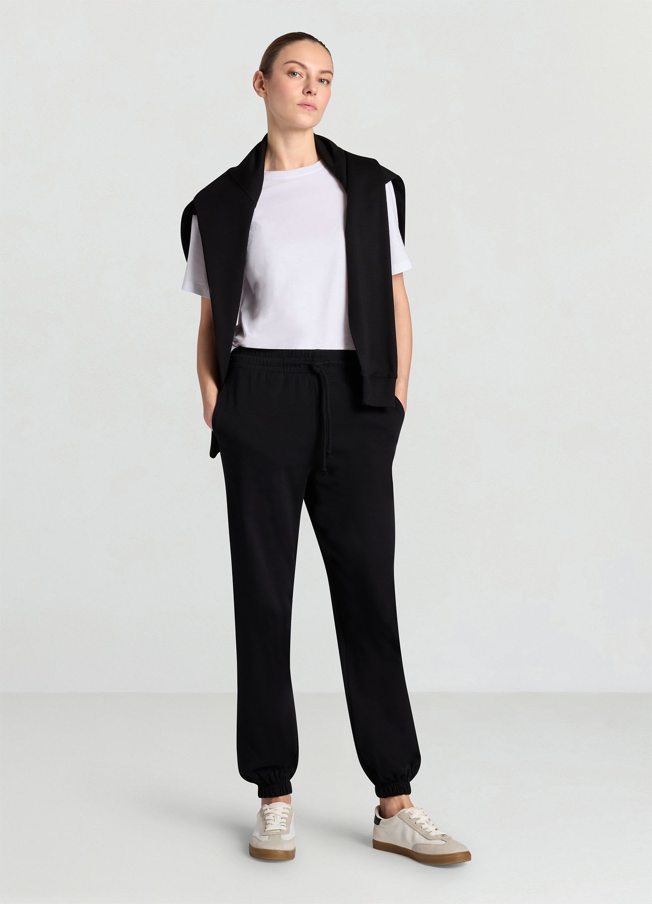 Pantaloni jogger con coulisse