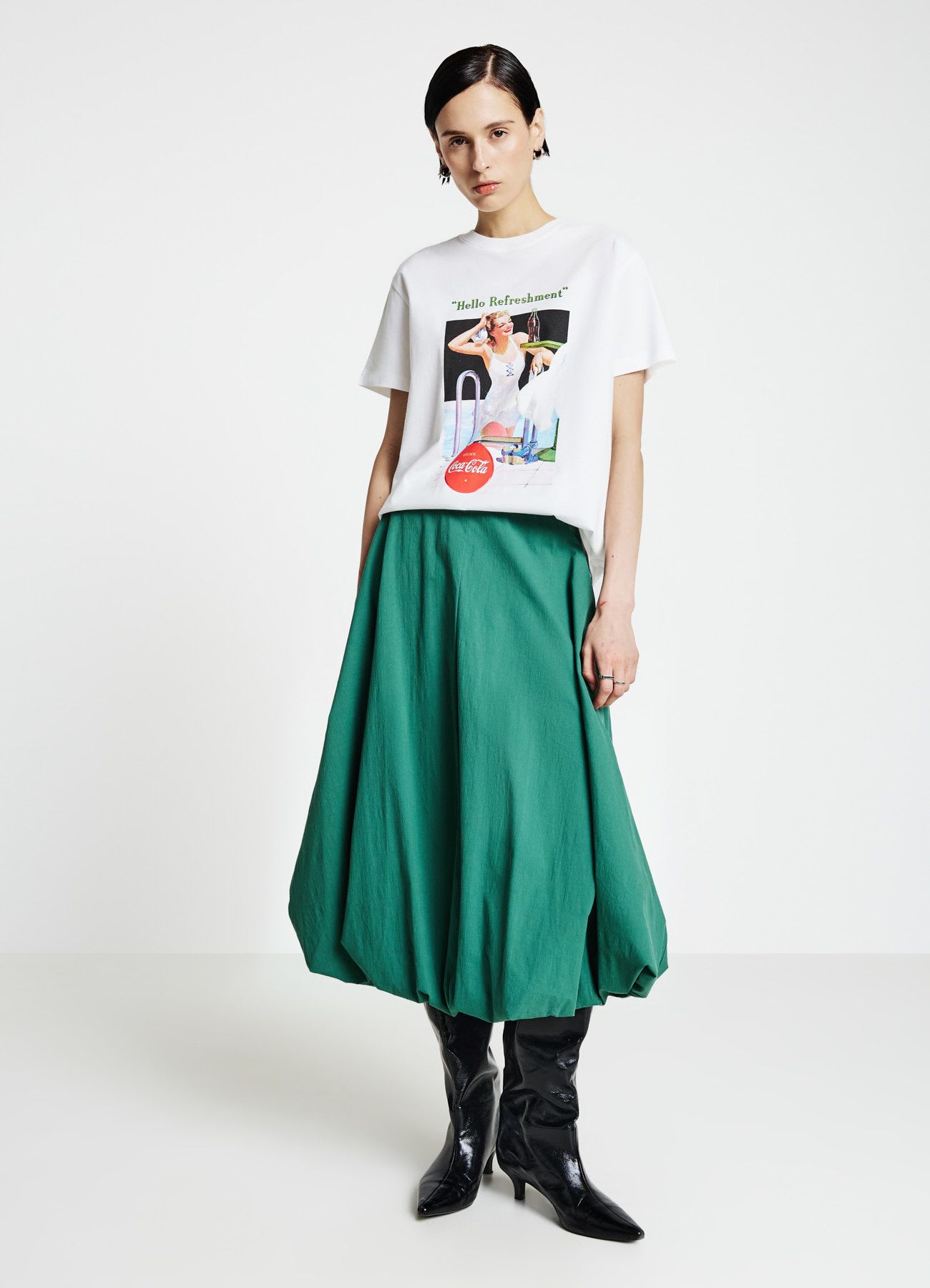 T-shirt con stampa Coca-Cola