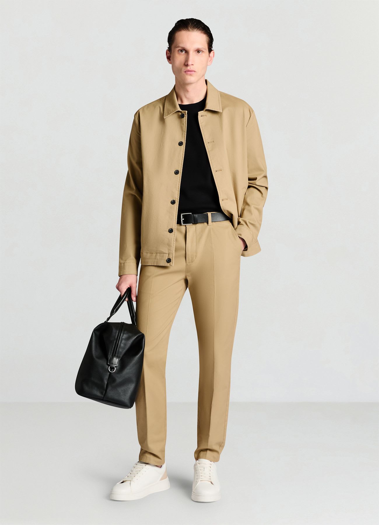 Pantaloni chino in cotone