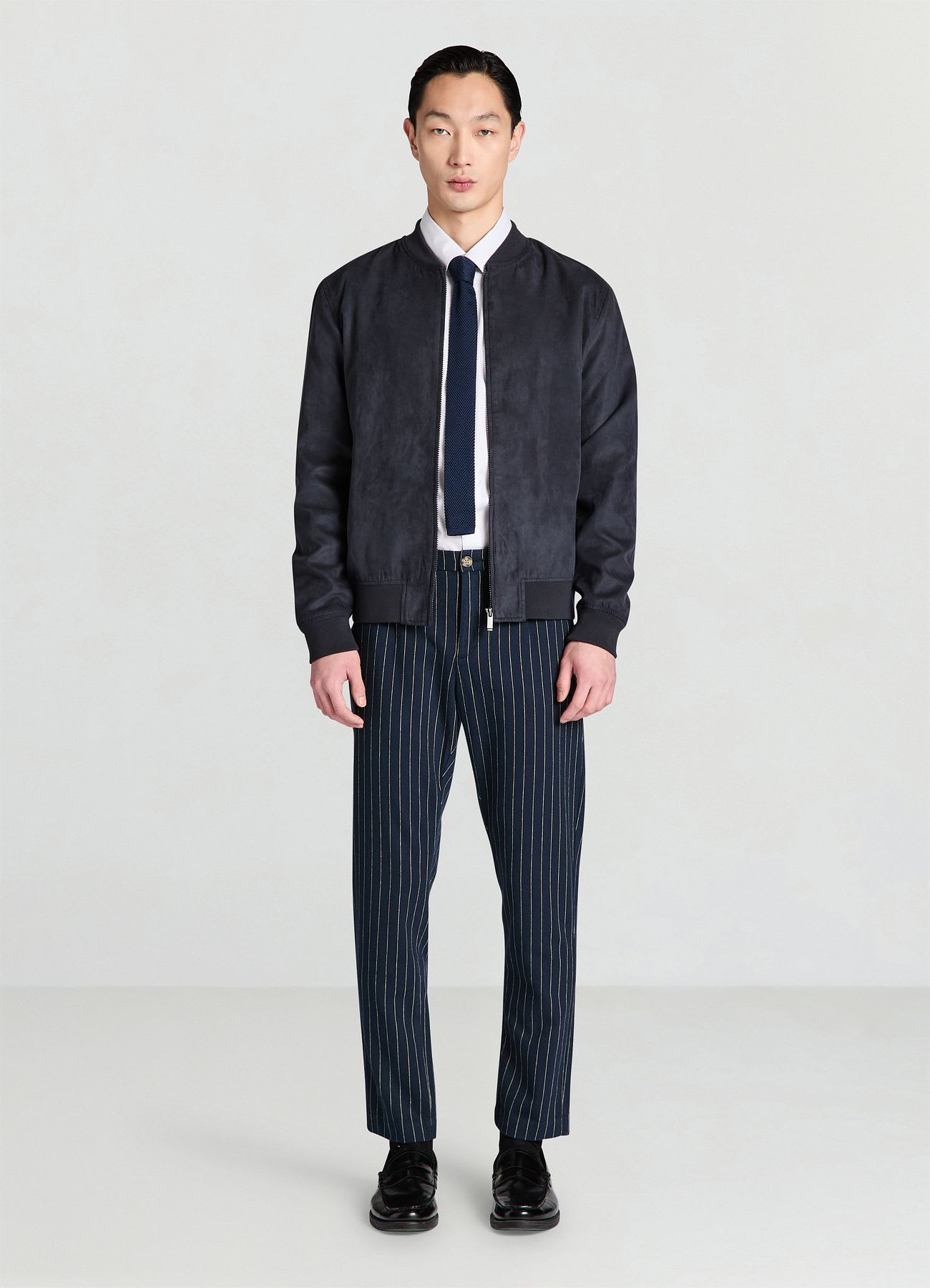 Pantaloni dritti a righe