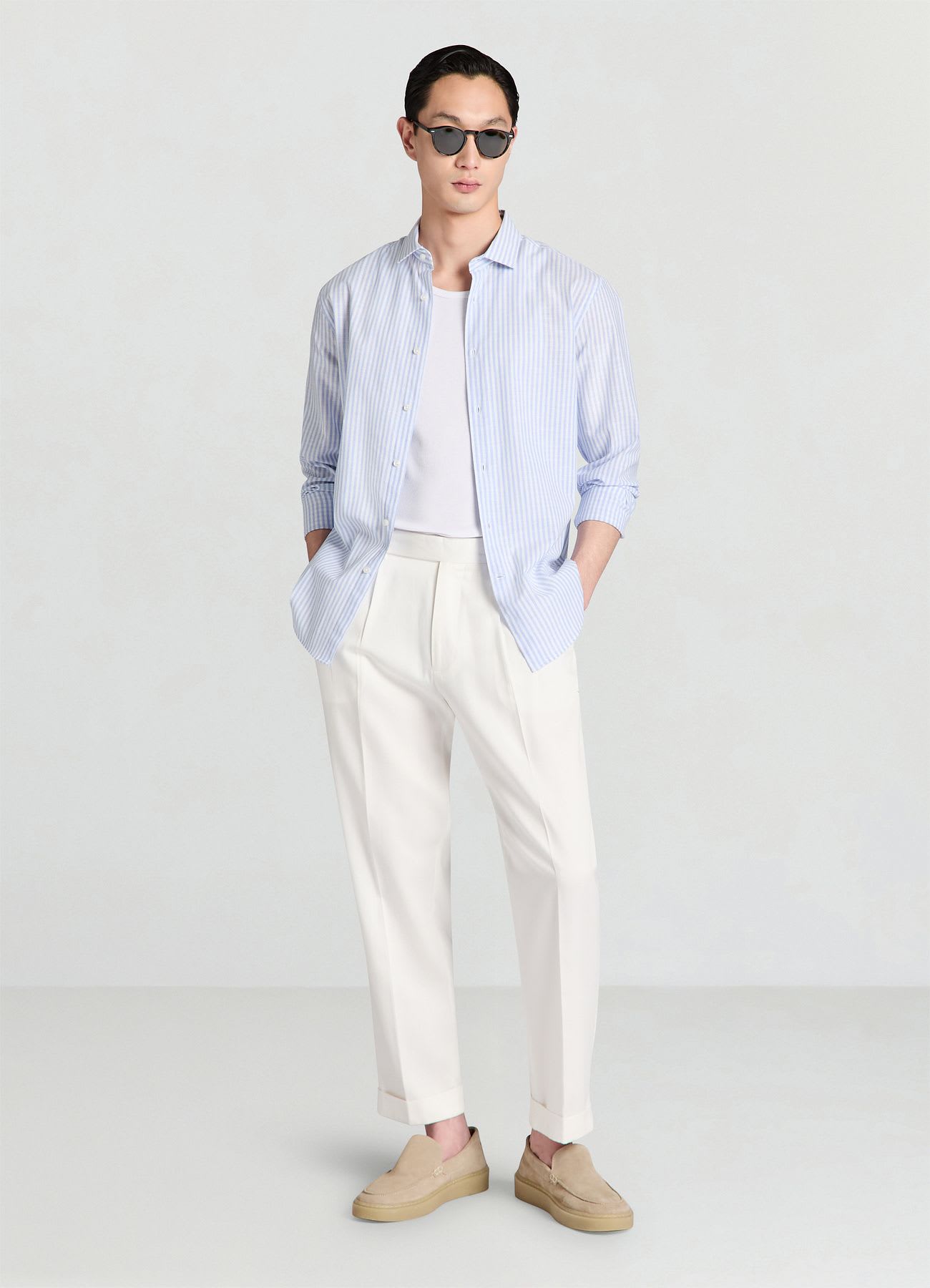 Camicia a righe classica