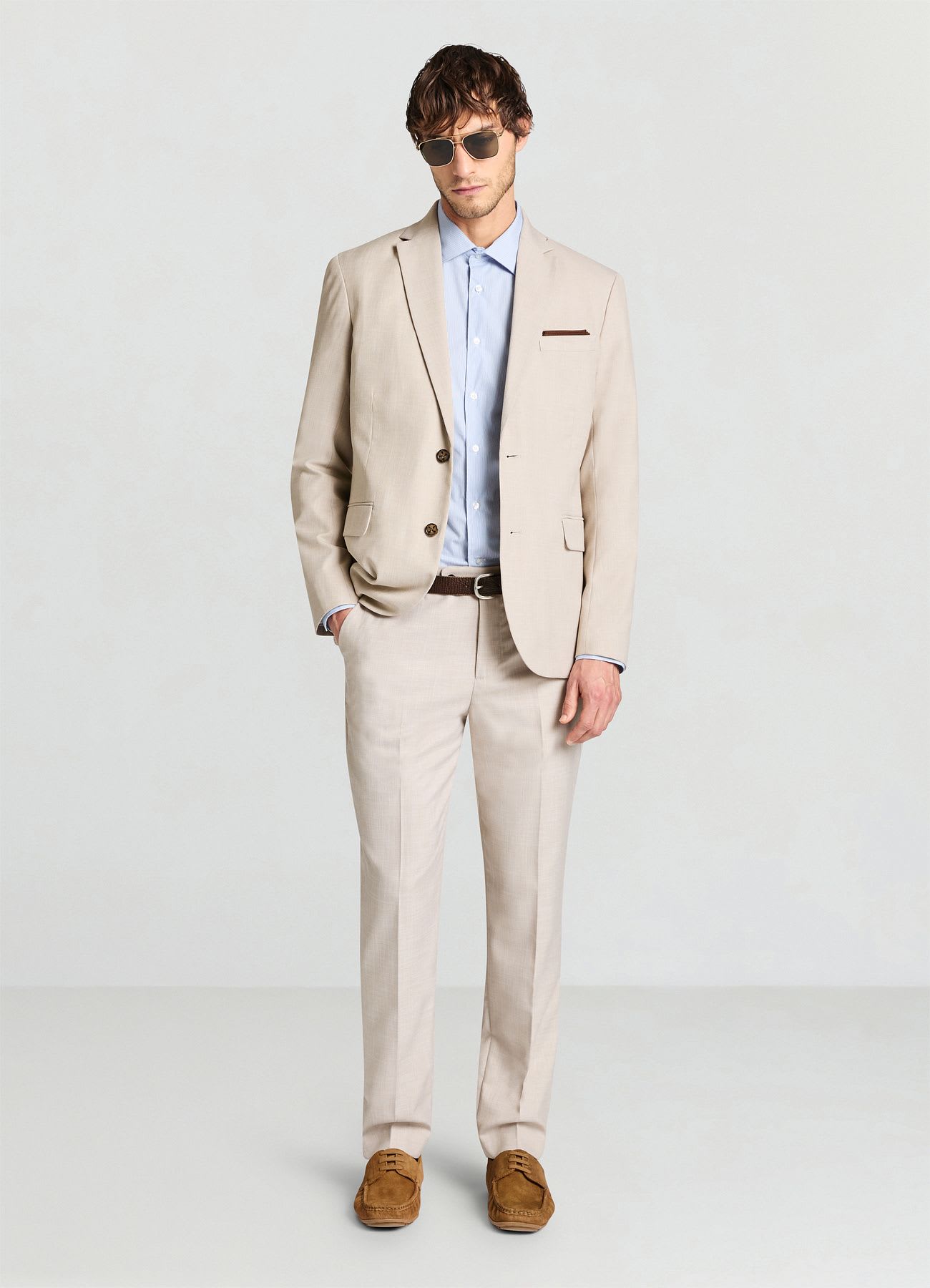 Camicia classica a righe