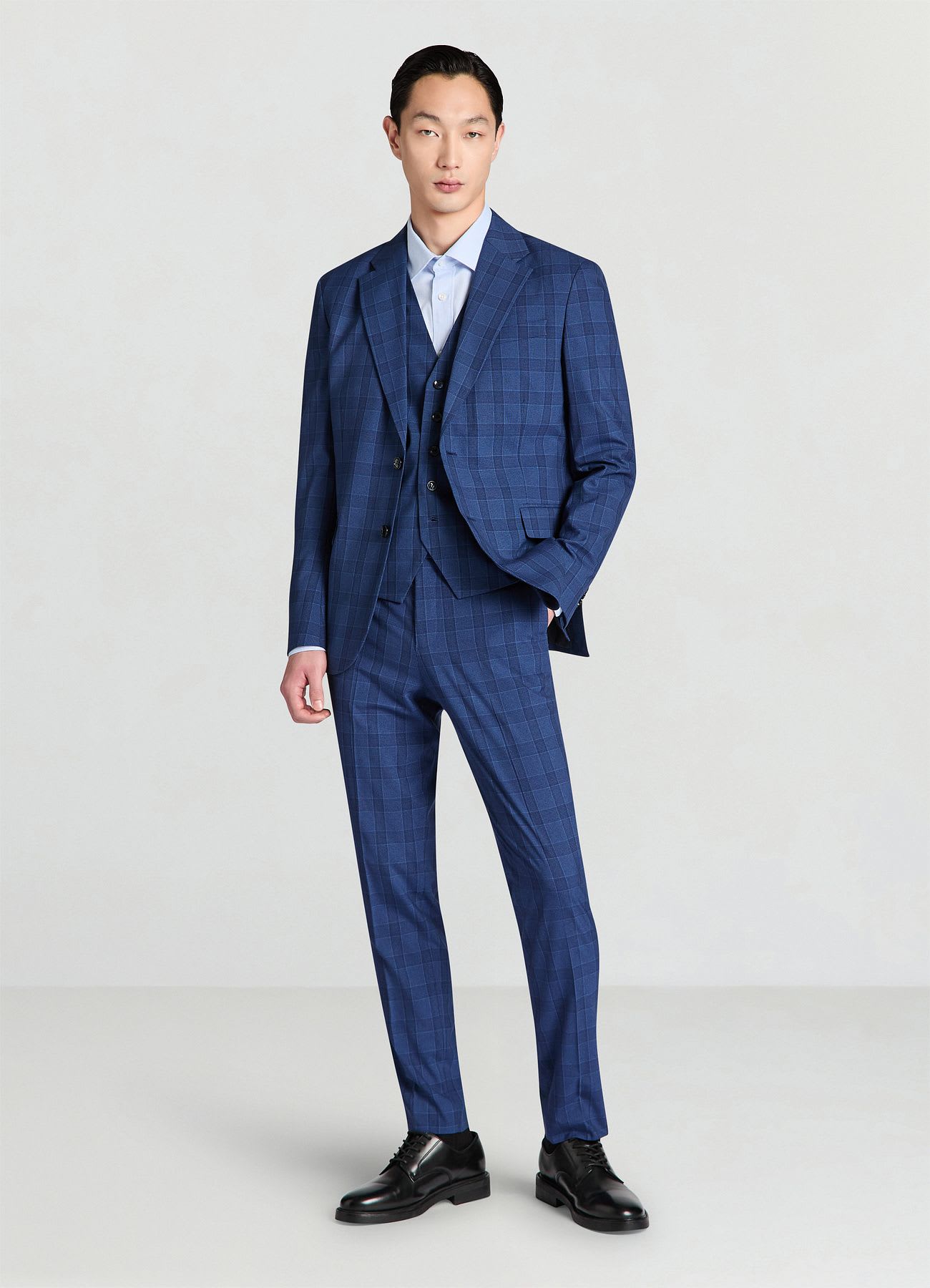 Pantaloni a quadri da completo