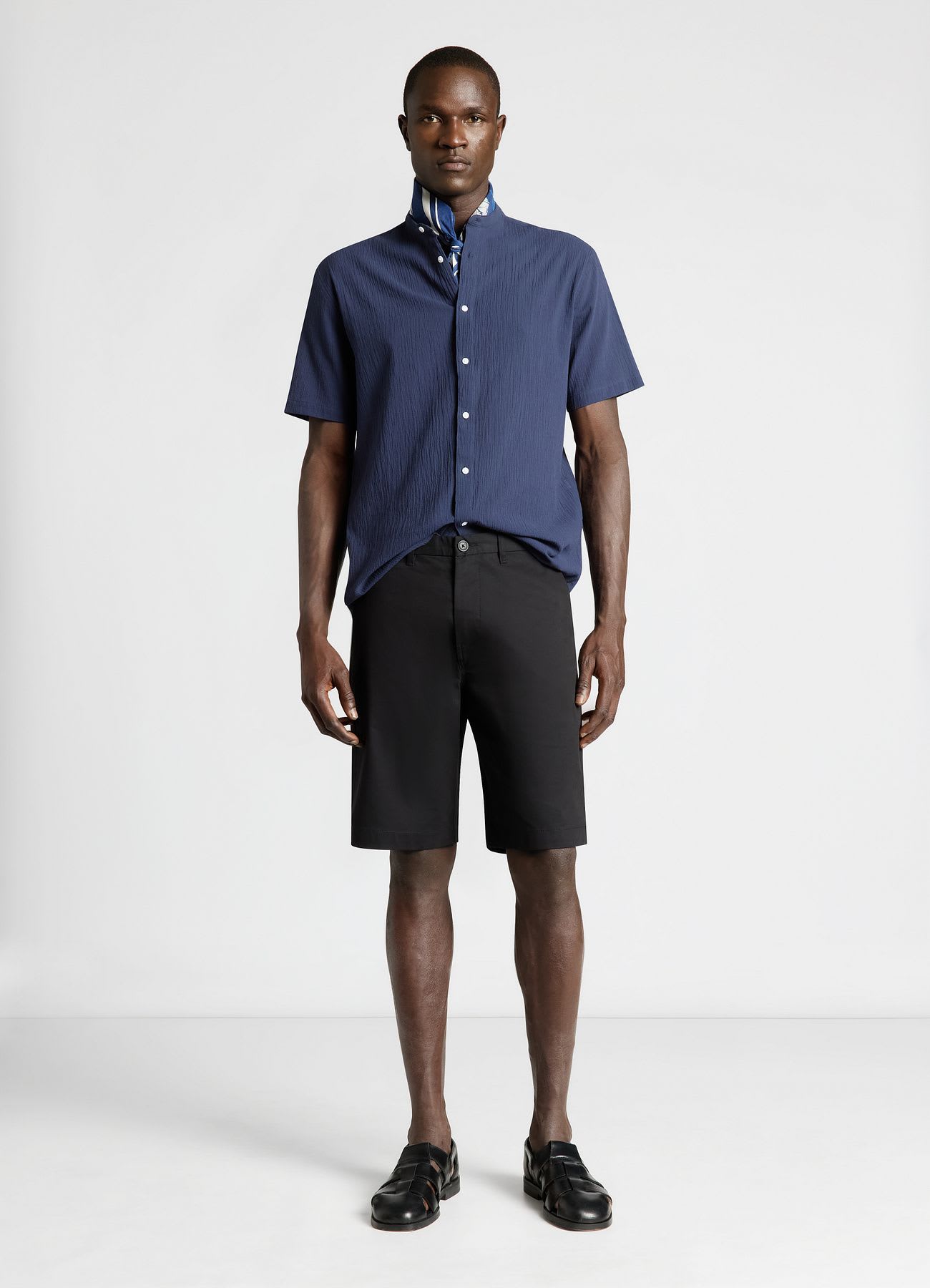 Camicia con collo coreana