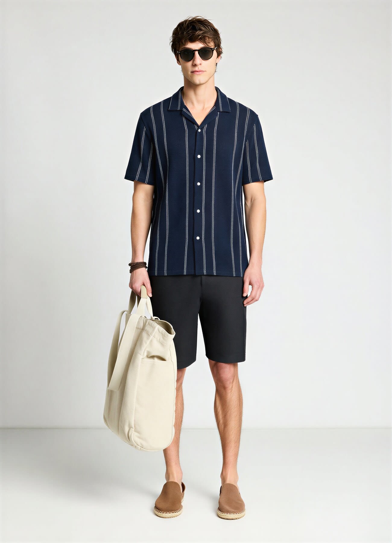 Camicia classica a righe