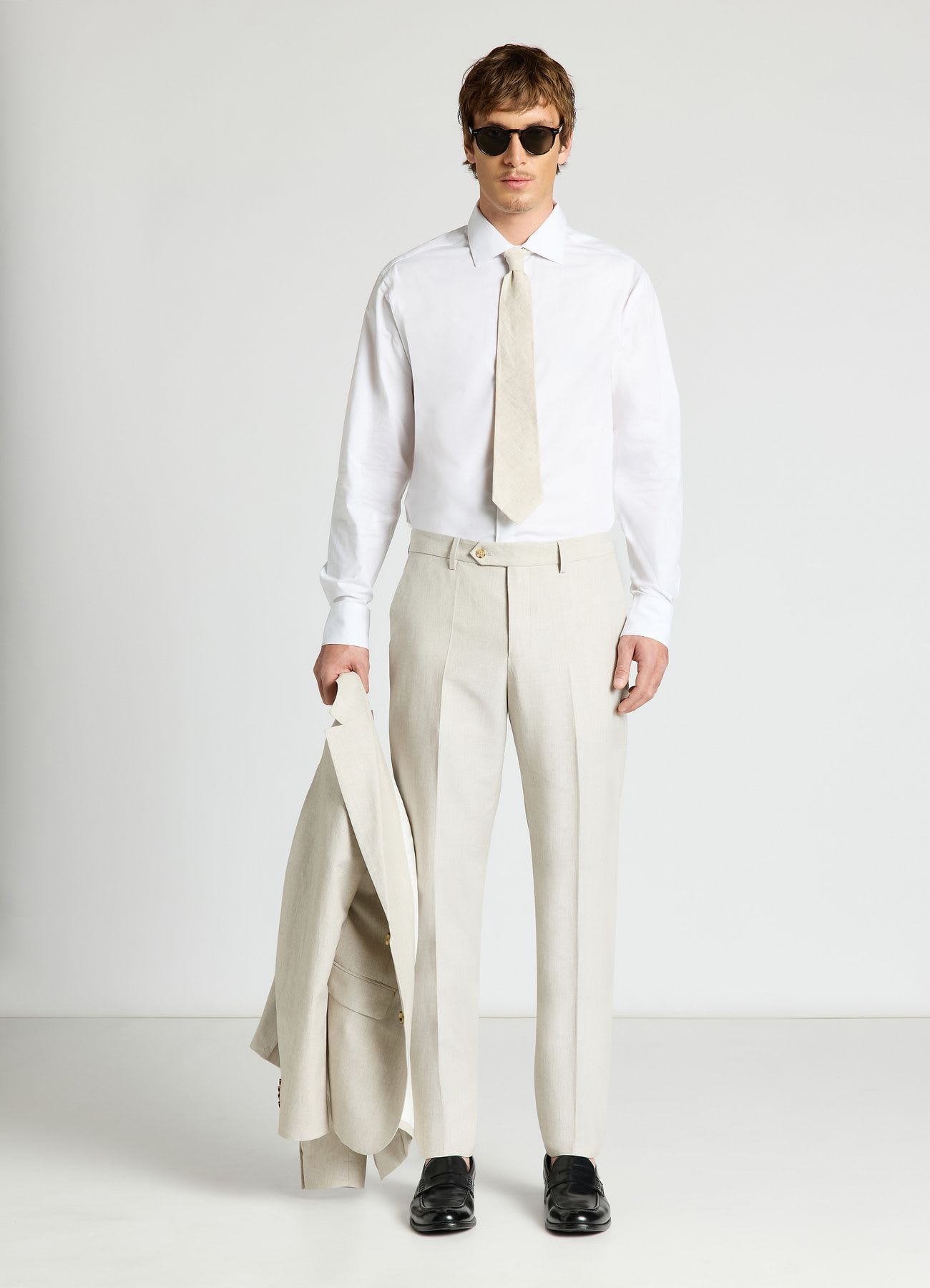 Camicia regular fit in popeline