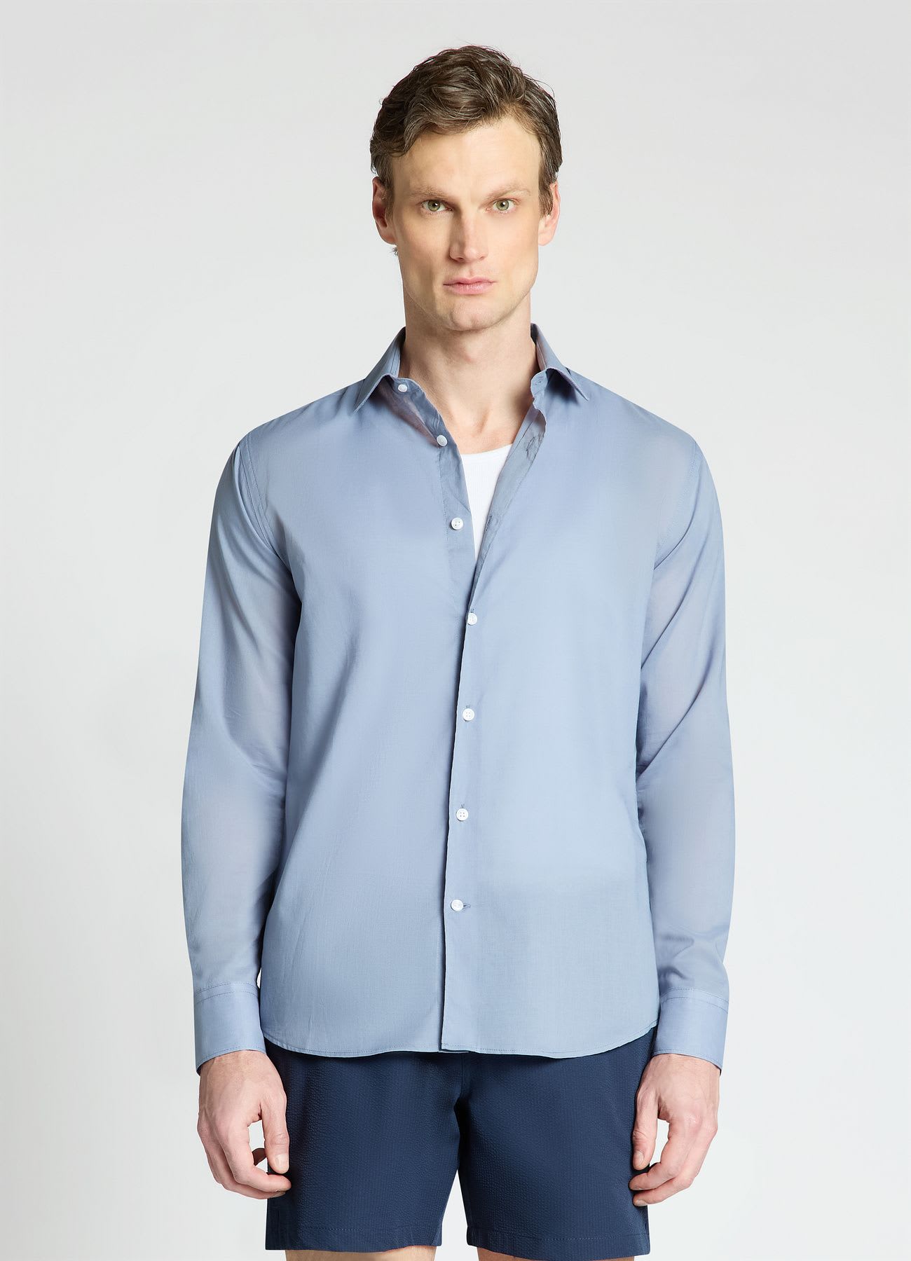 Camicia classica tinta unita