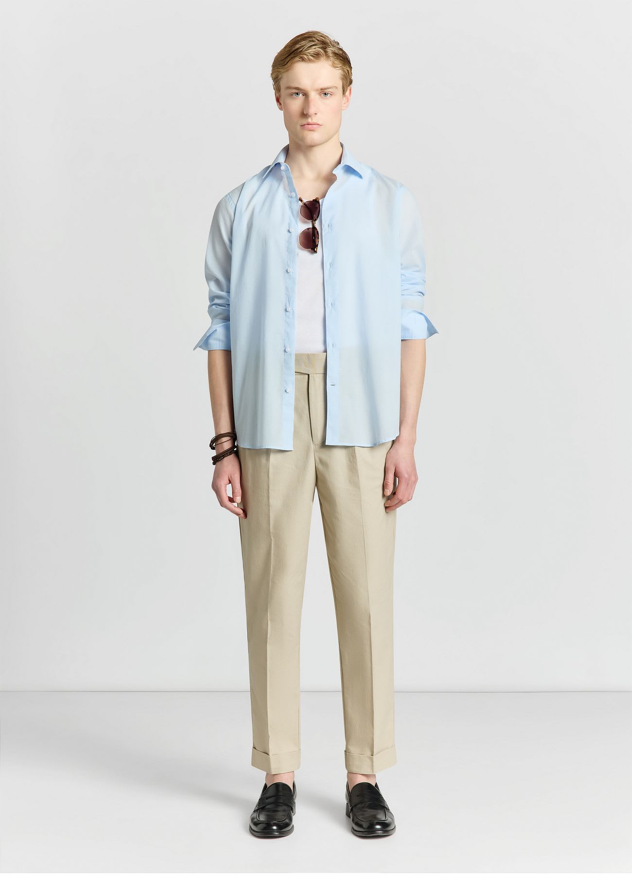 Camicia classica tinta unita