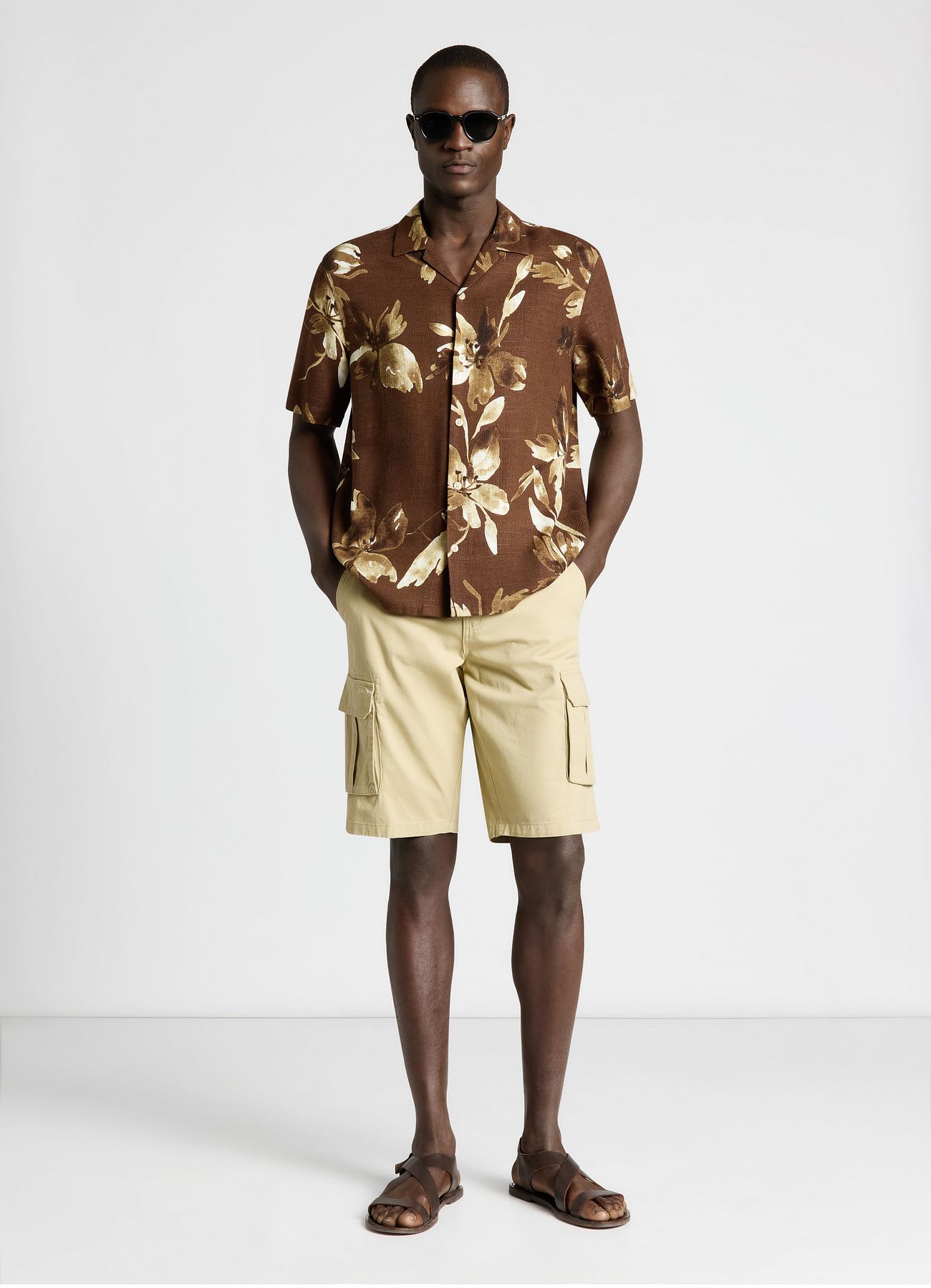 Shorts cargo con tasconi