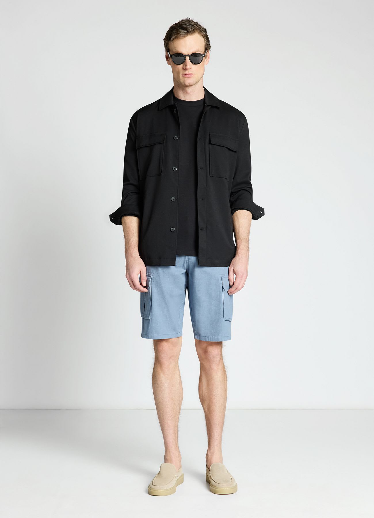 Shorts cargo con tasconi