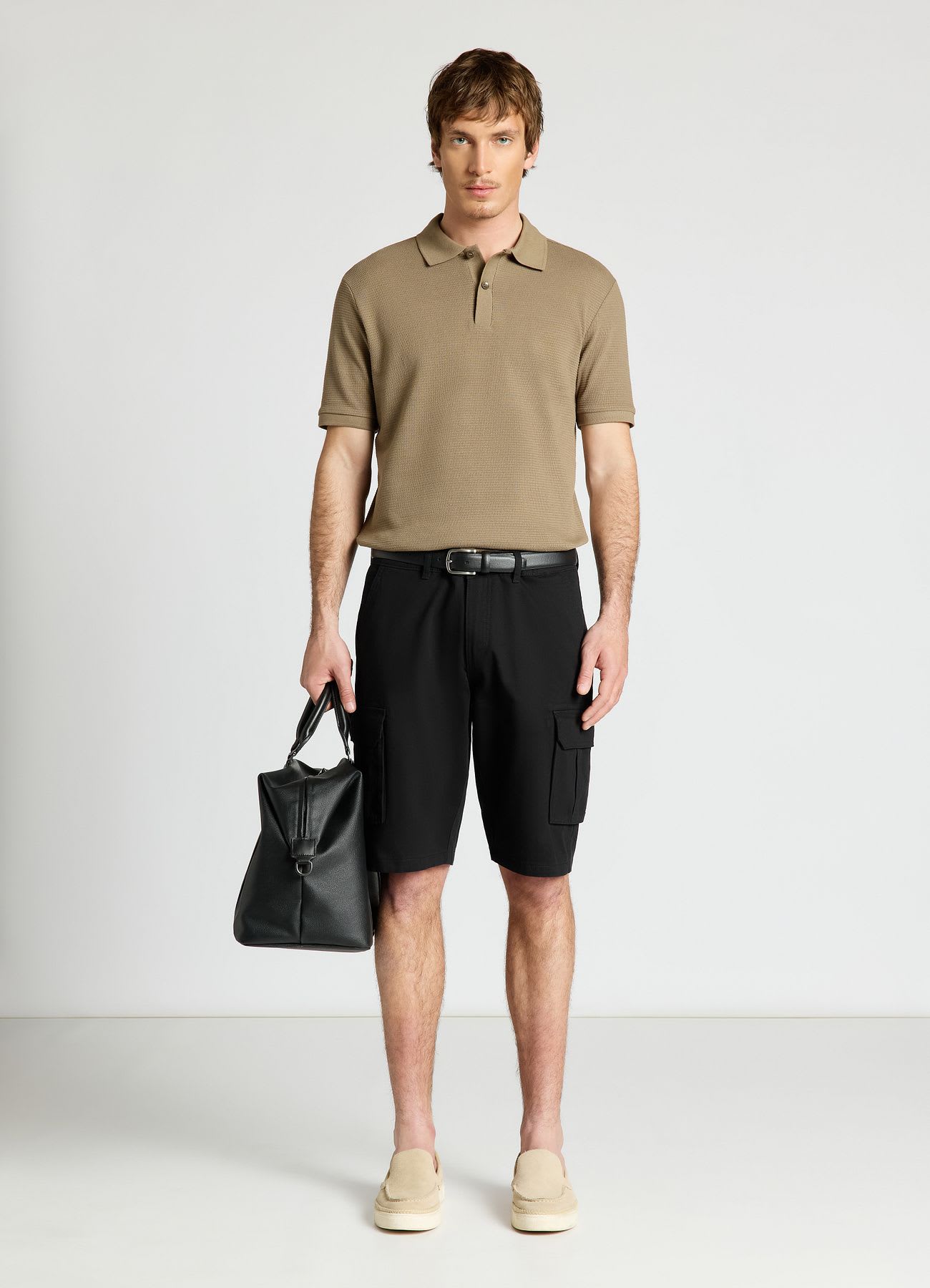 Shorts cargo con tasconi