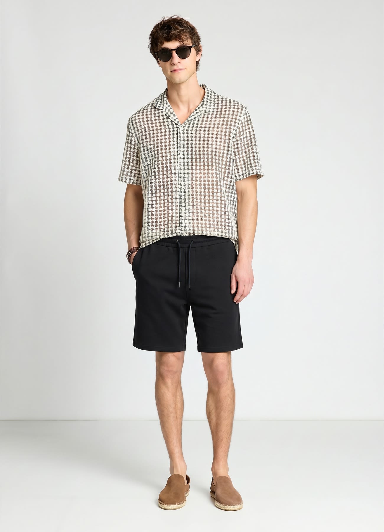 Pantaloncini jogging con coulisse