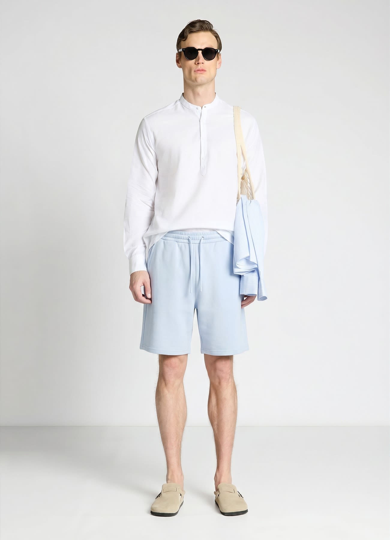 Pantaloncini jogging con coulisse
