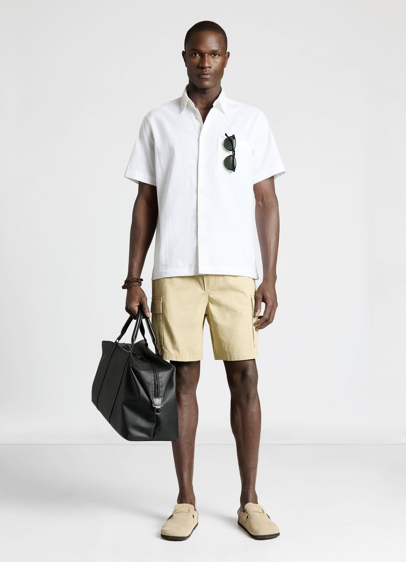 Pantaloncini jogger con tasche cargo