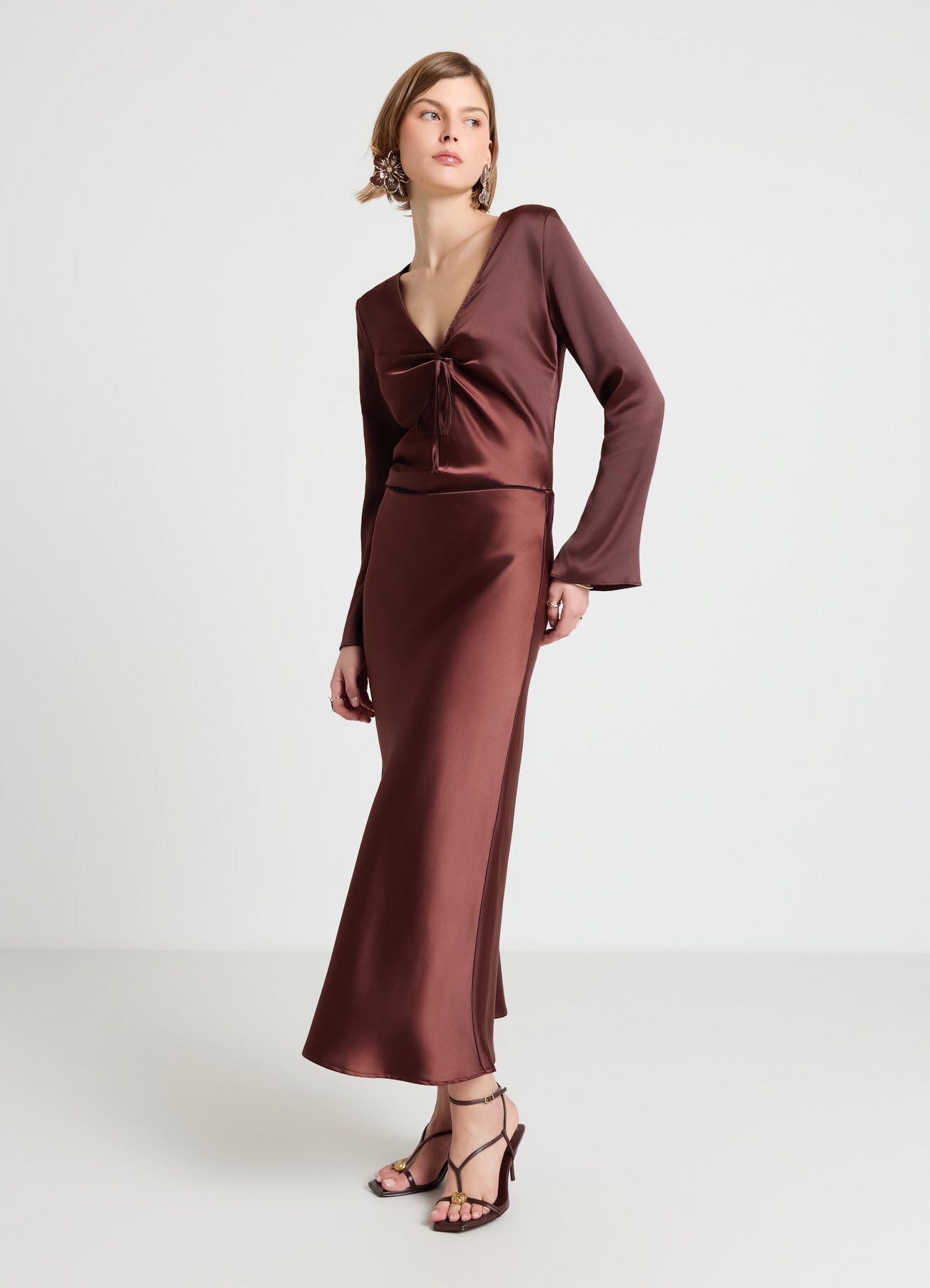 Longuette similsatin