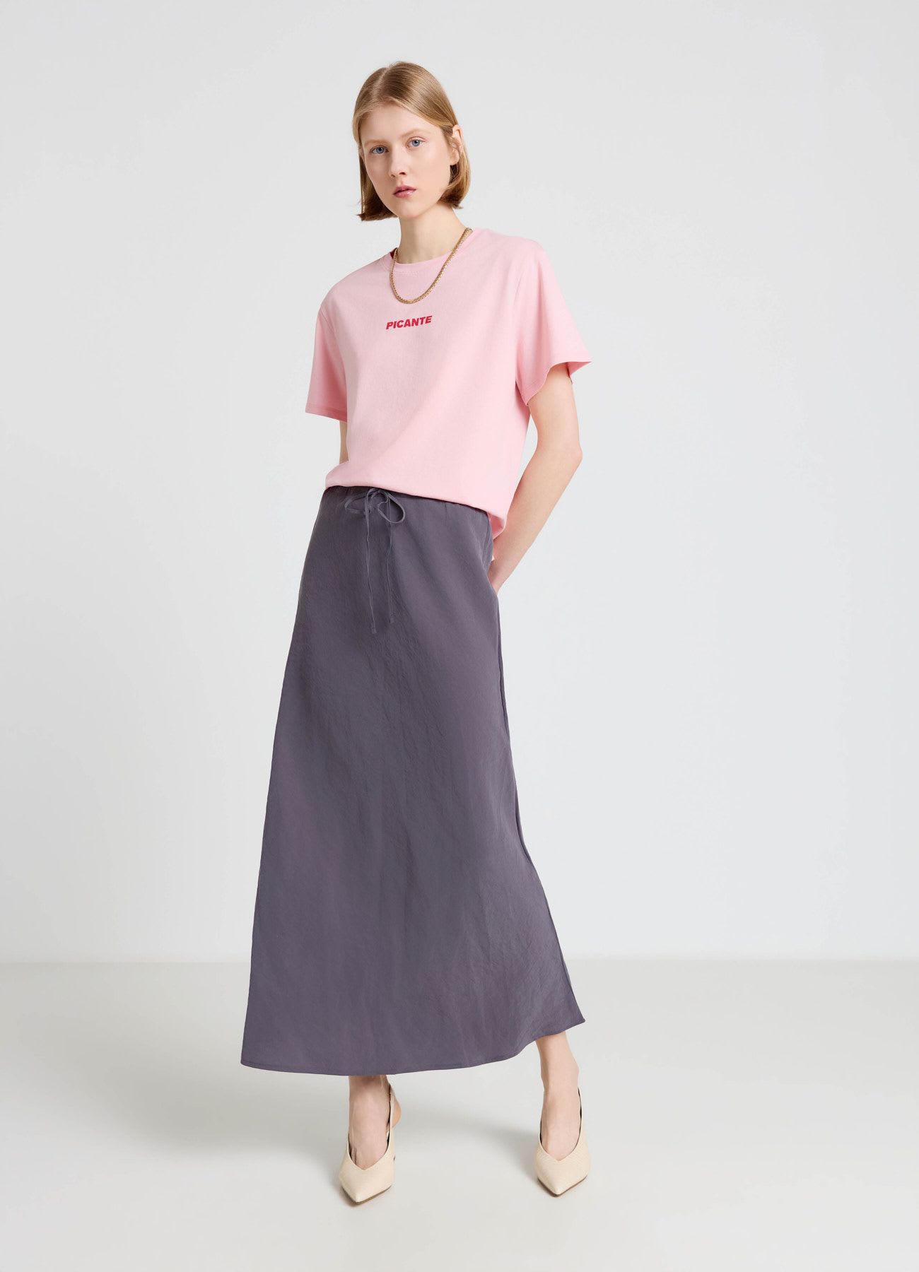 T-shirt con stampa picante