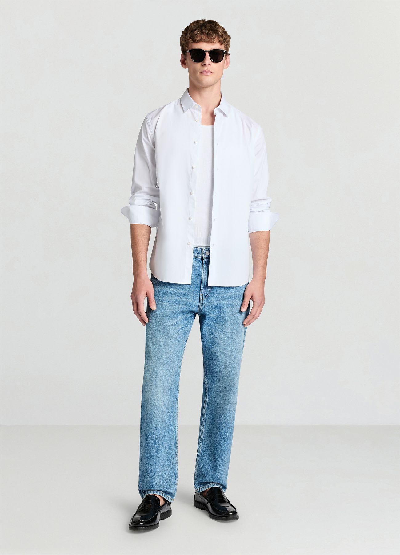Camicia classica tinta unita