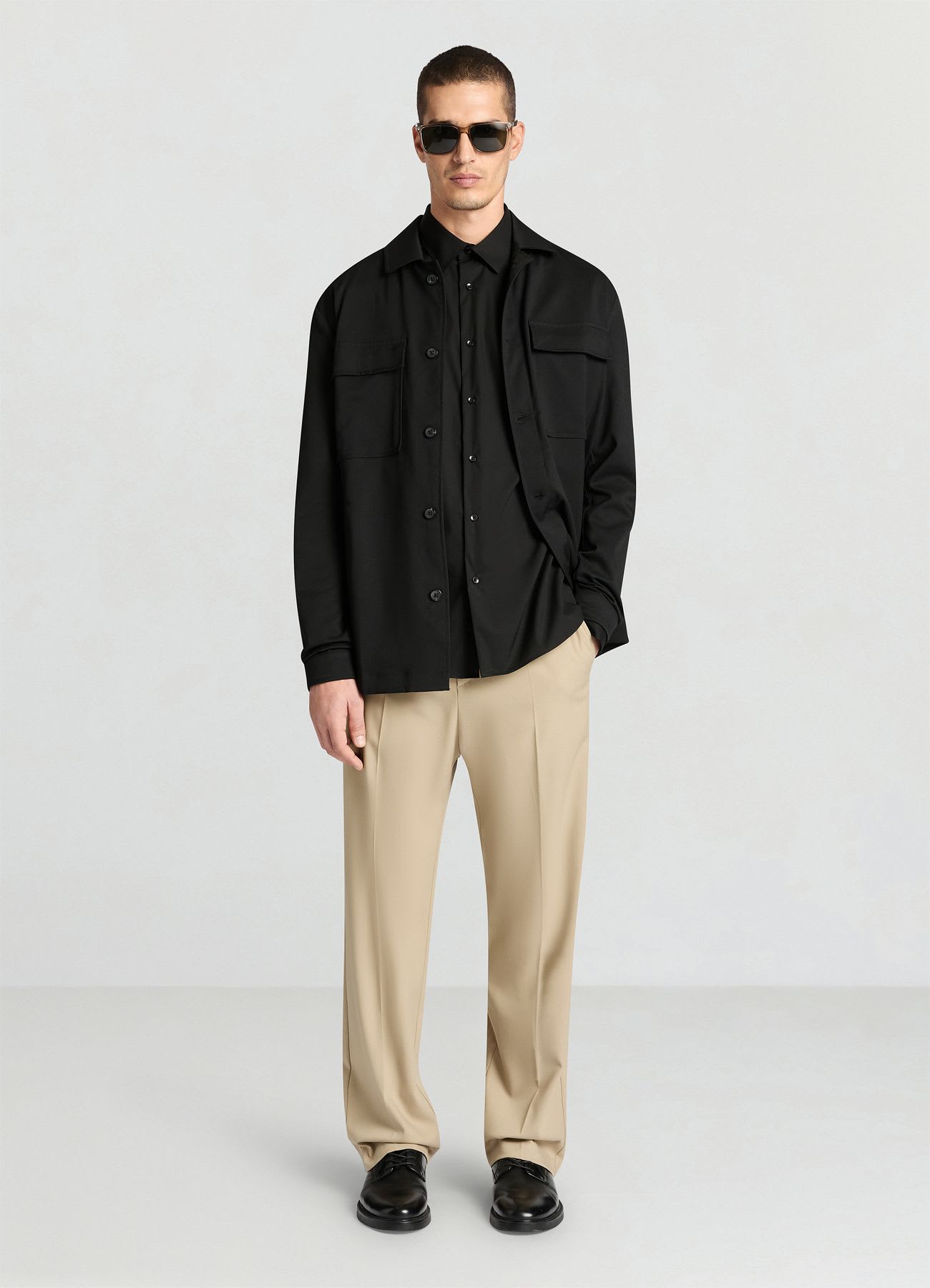 Camicia classica tinta unita