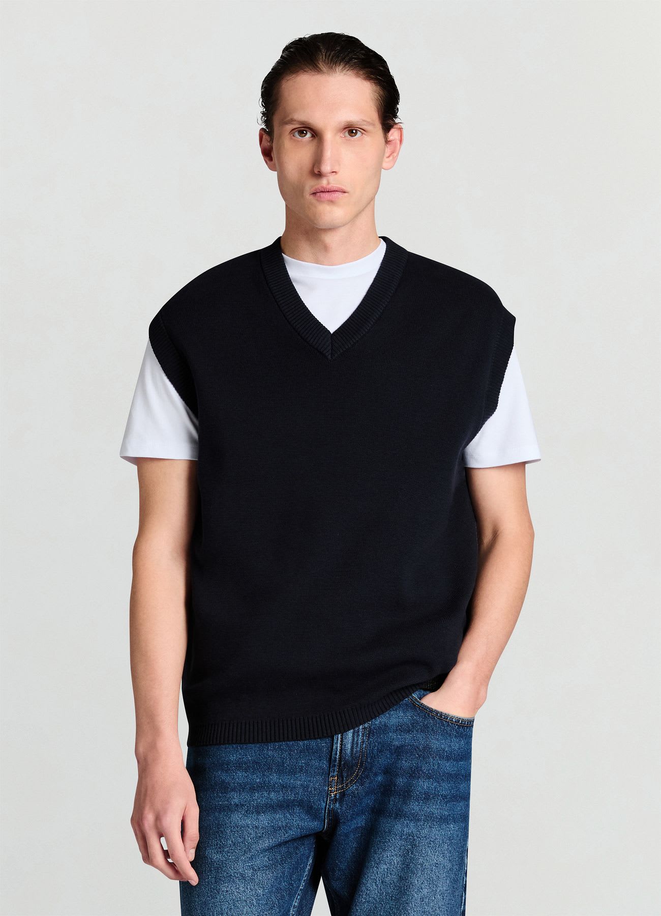 Gilet in maglia