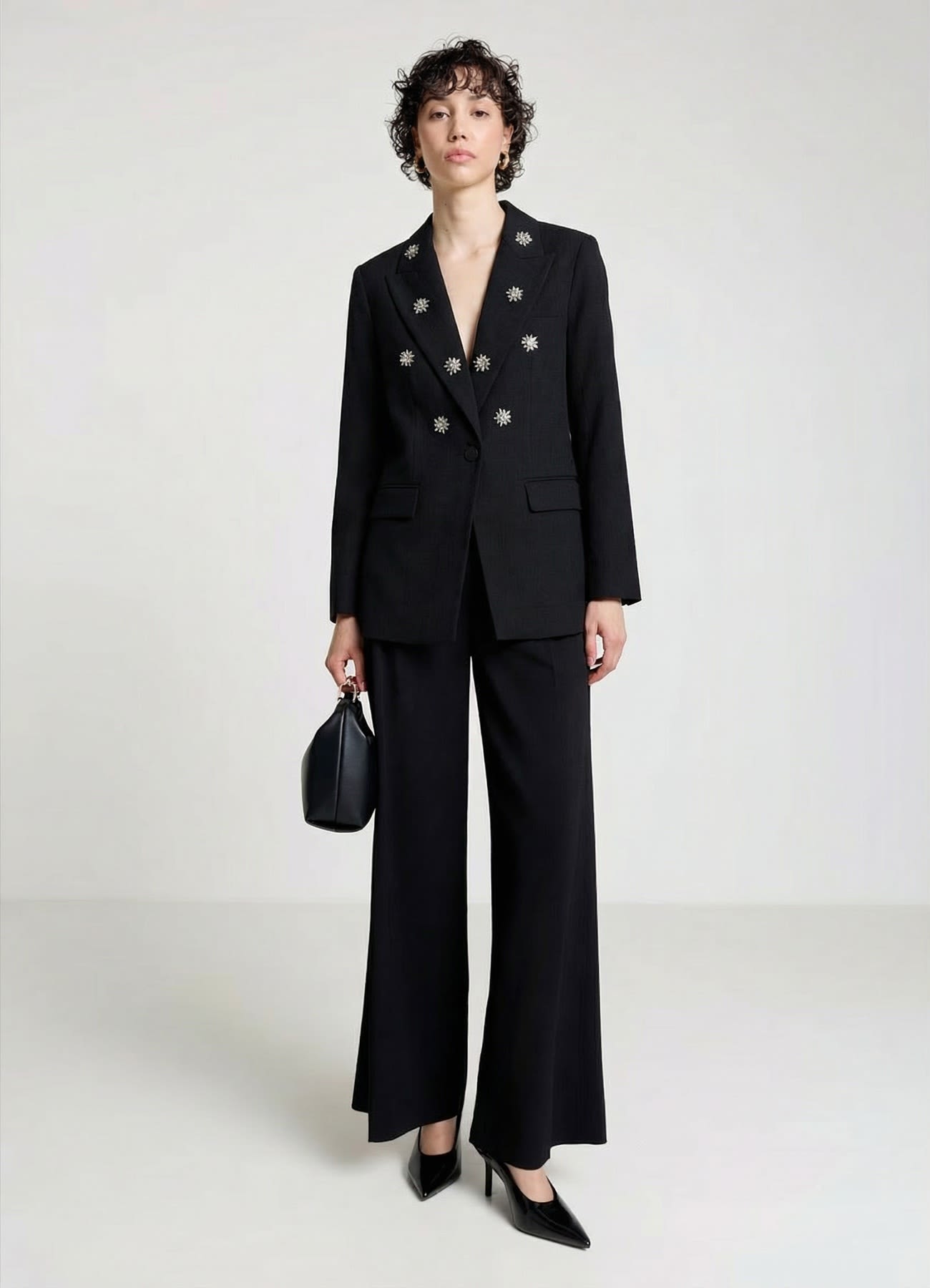 Giacca con applicazioni strass