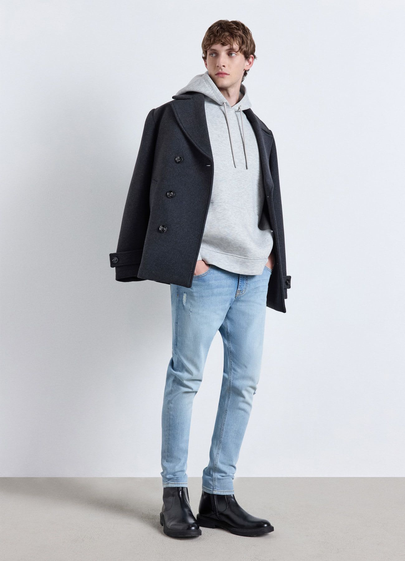 Jeans skinny con strappi