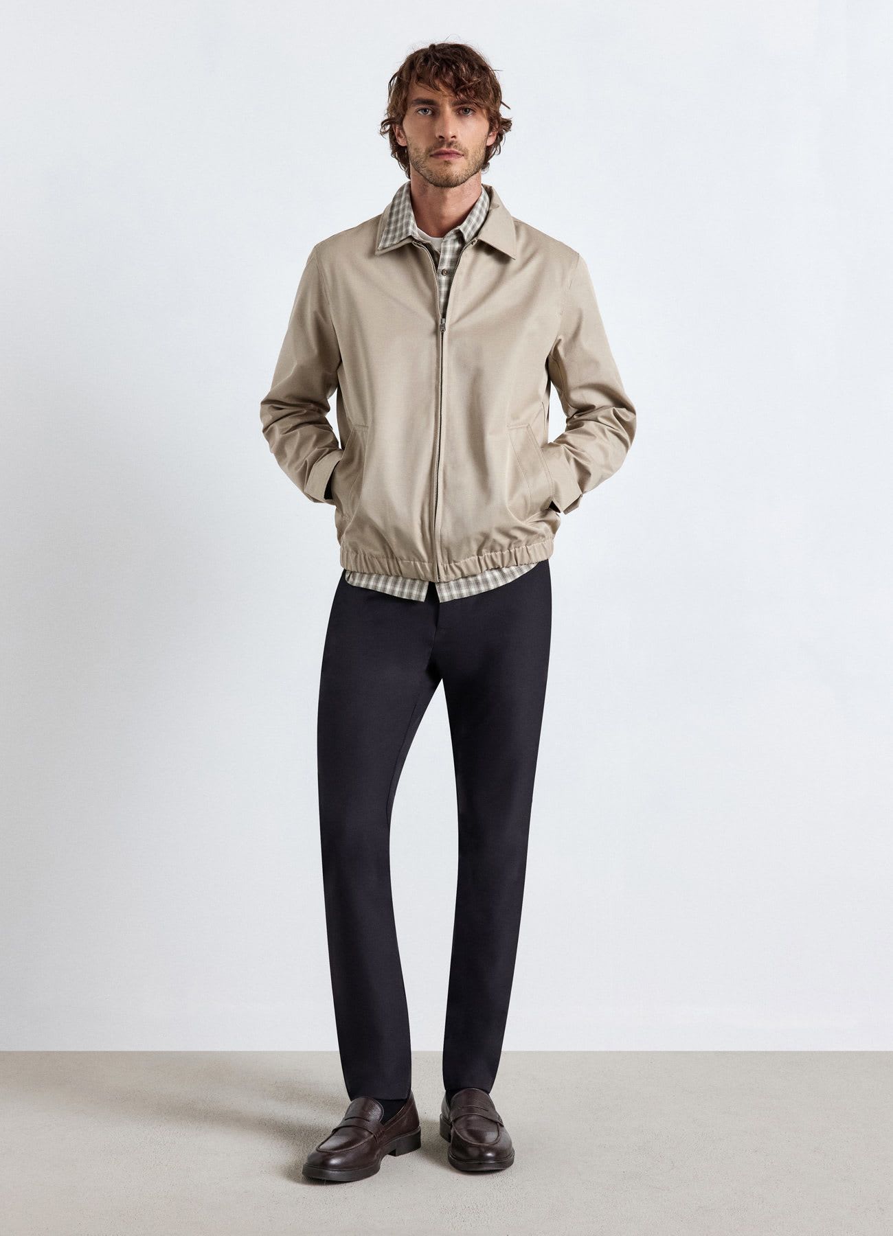 Pantaloni con elastico in vita