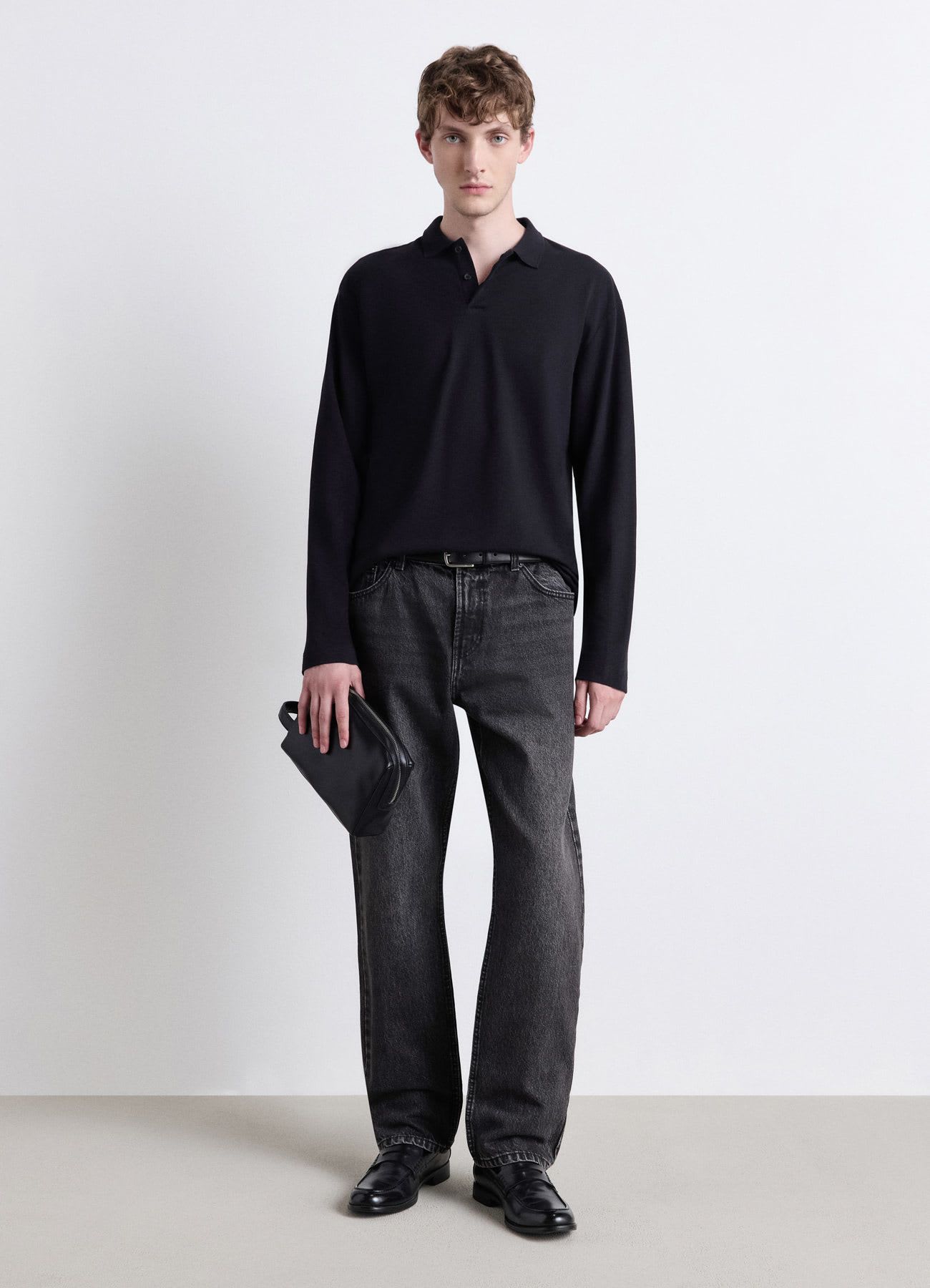 T-shirt polo in cotone piquet