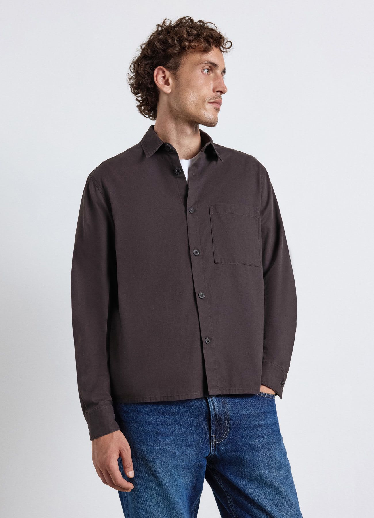 Camicia classica in cotone