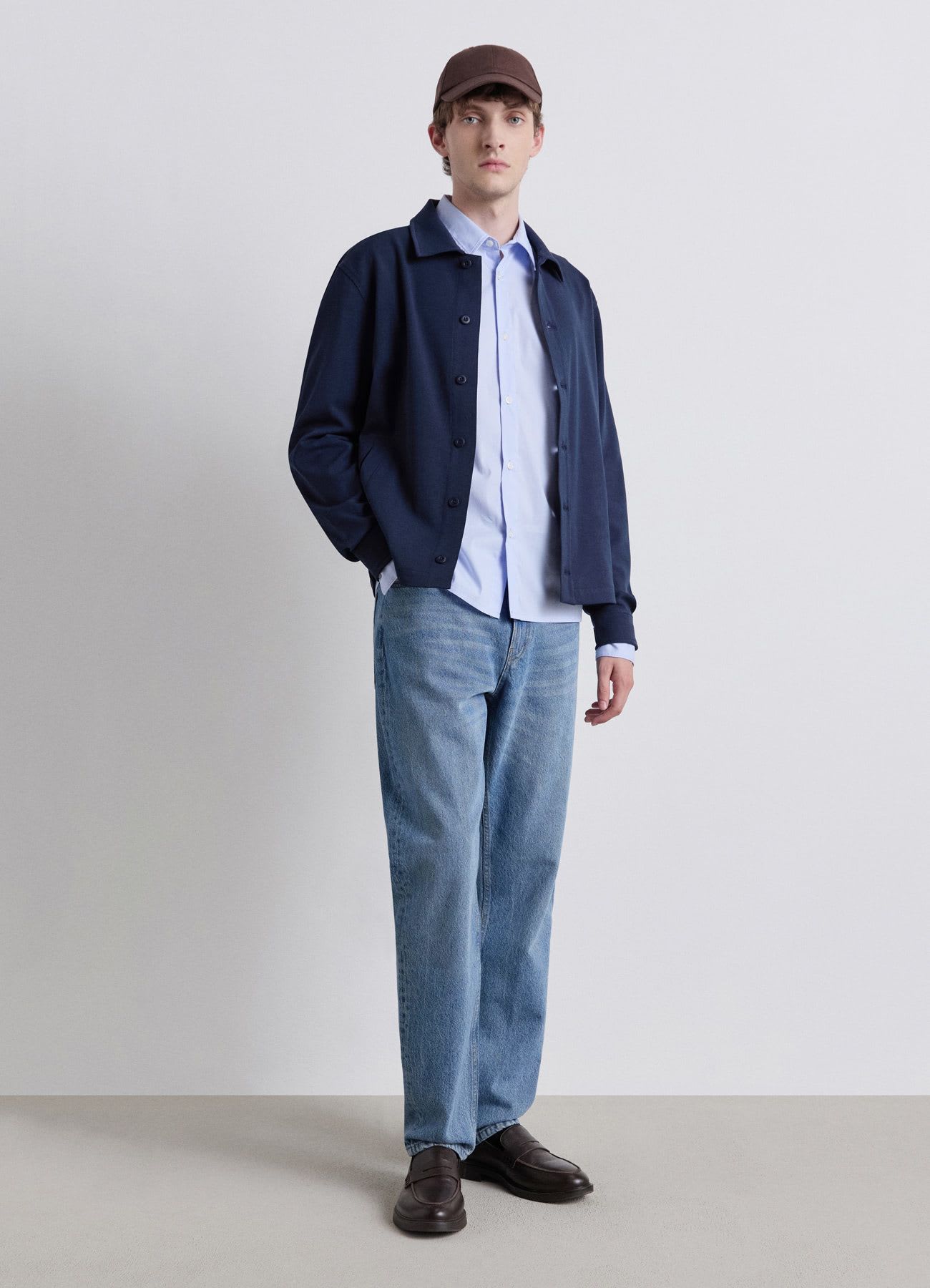 Jeans tapered a cinque tasche