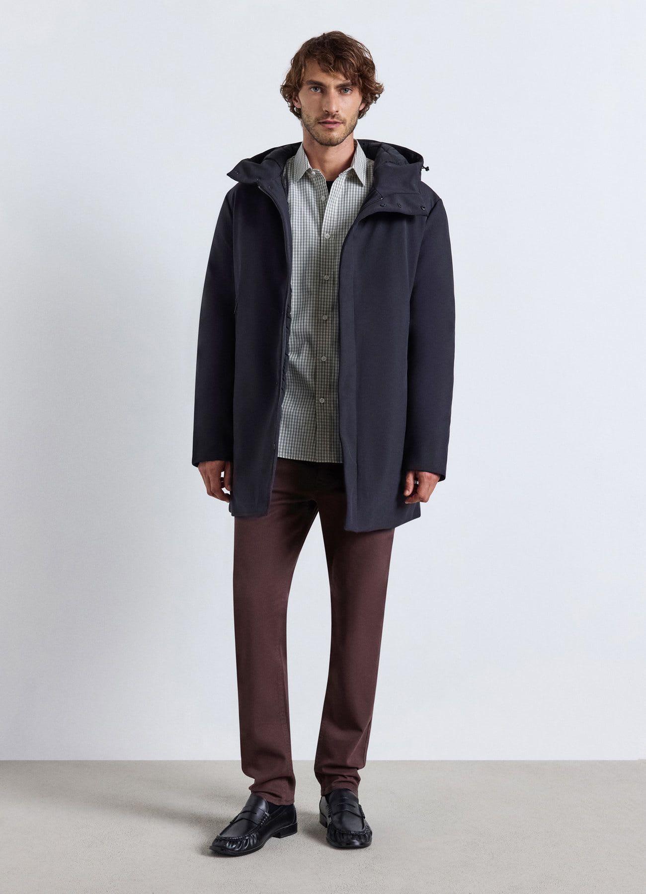 Parka con cappuccio