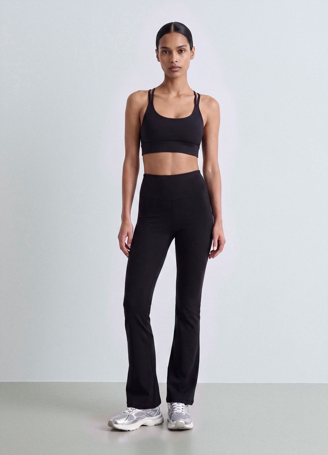 Leggings lunghi a vita alta