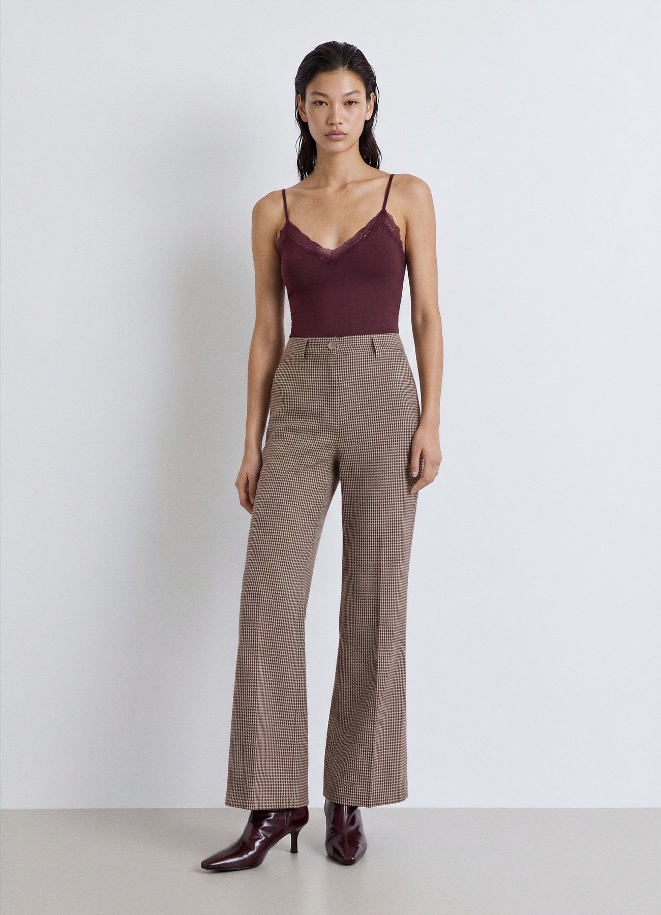 Body con inserto in pizzo