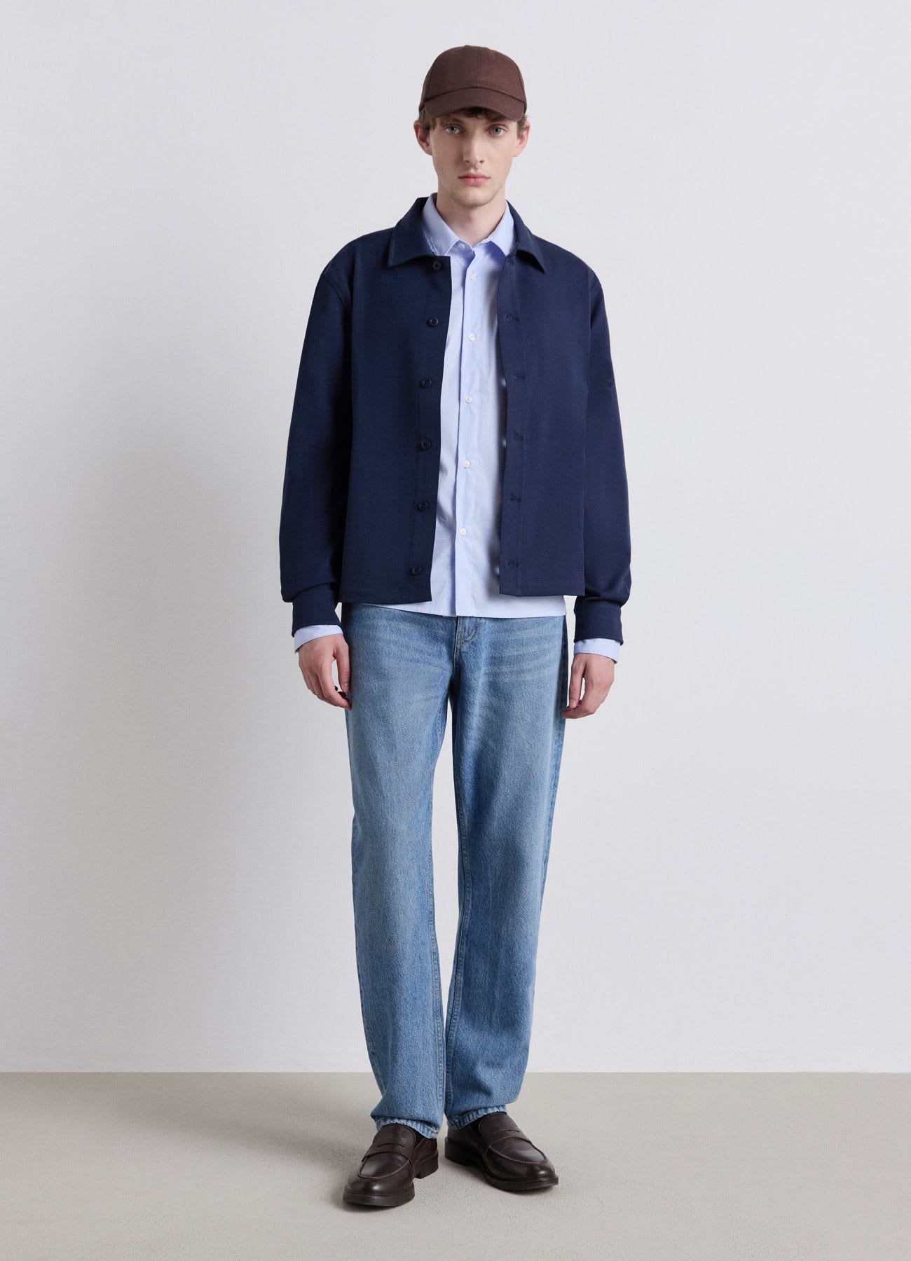 Giubbotto camicia con bottoni