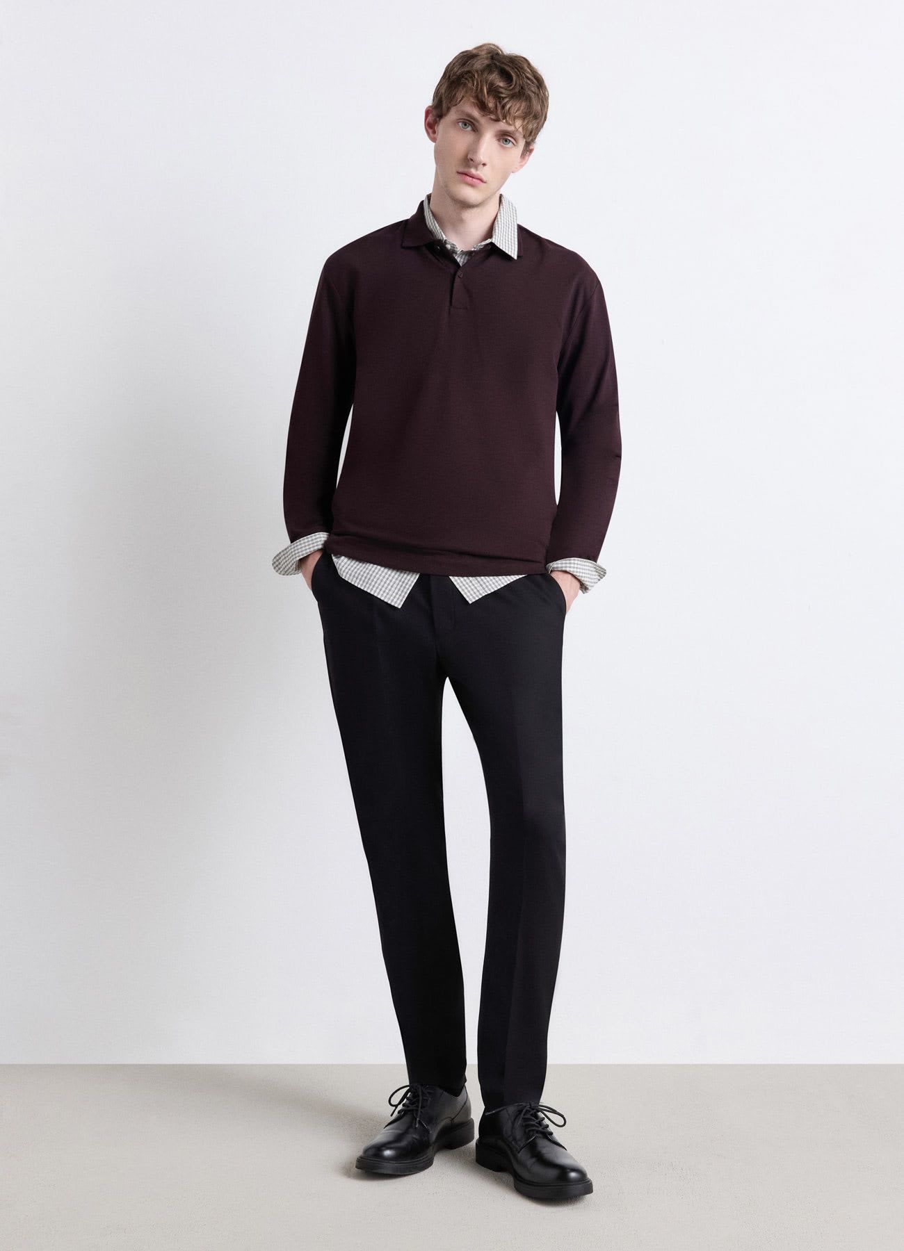 Camicia classica a quadri