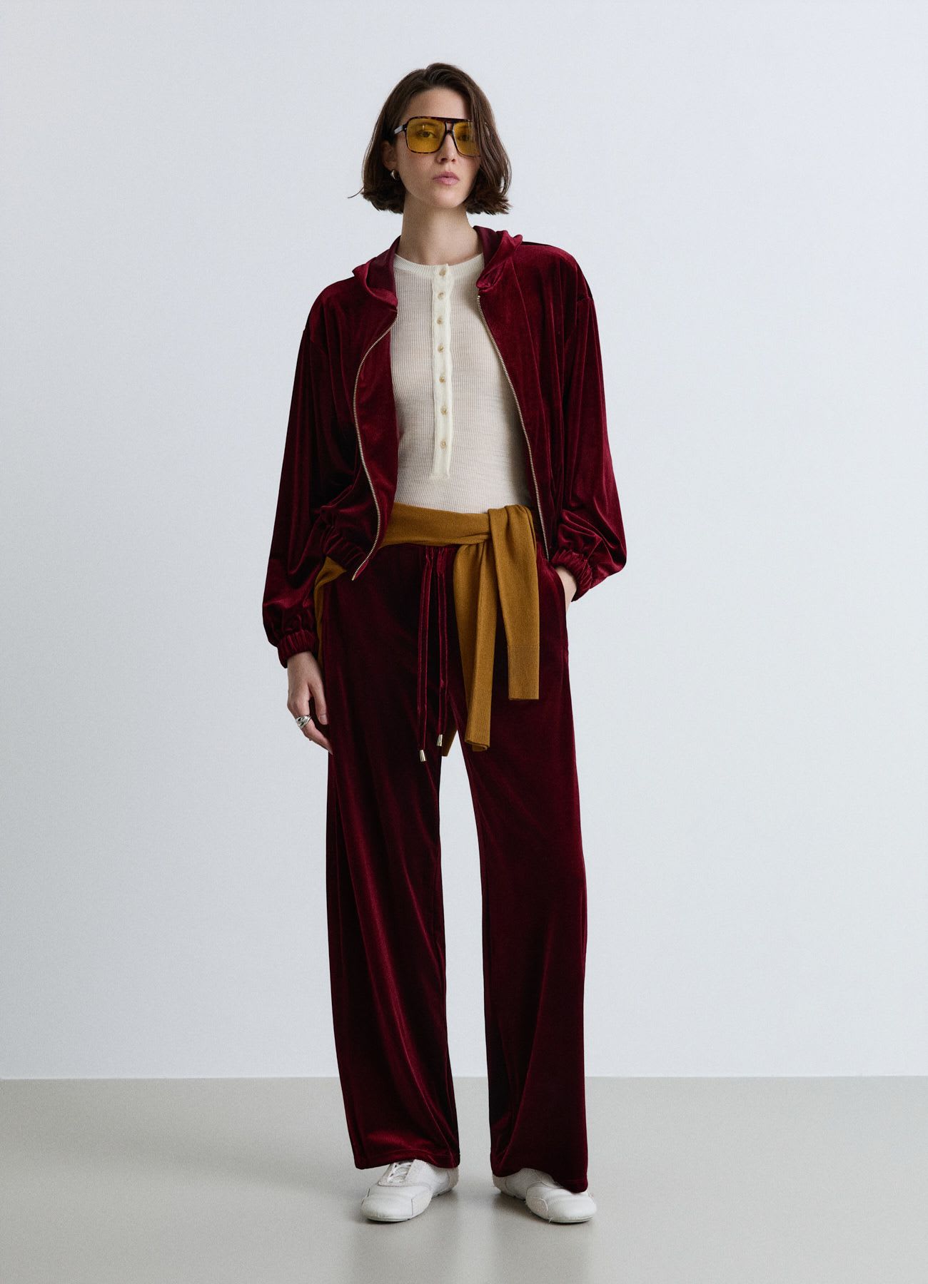 Pantaloni palazzo con coulisse