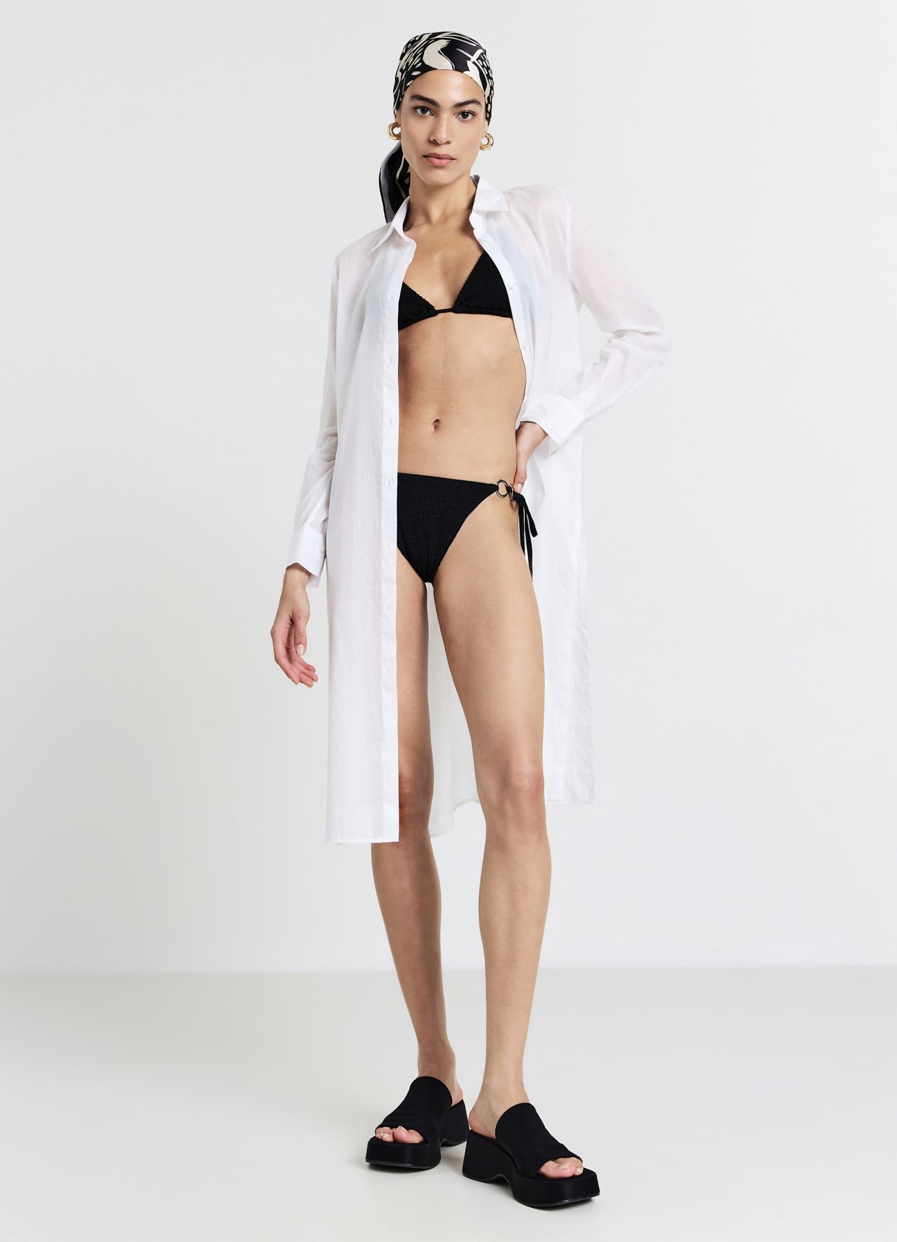 Costume slip brasiliana goffrata