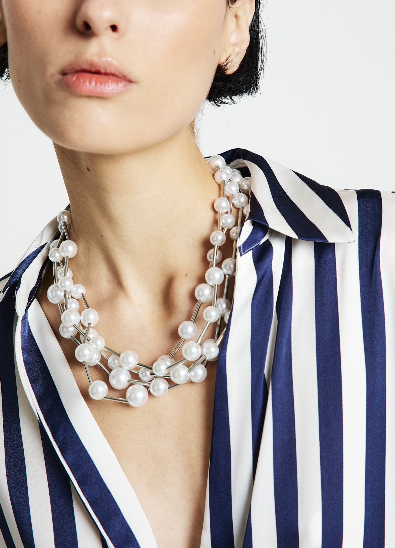 Collana multilayer con sfere