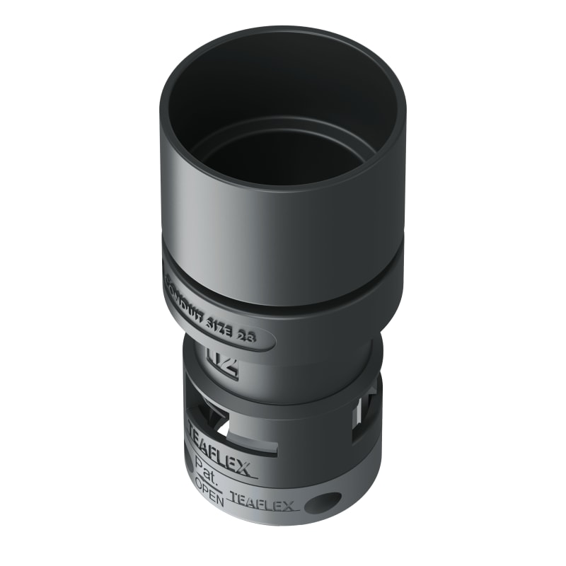 RACC.ADATTATORE NERO IP66 2312