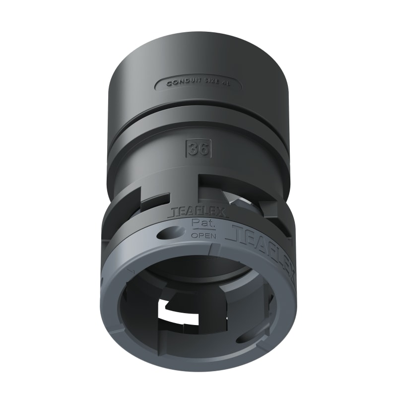 RACC.ADATTATORE NERO IP66 4836