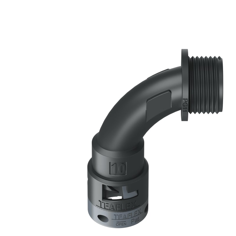 CURVA 90?IP66 BN10 PG11 NERO