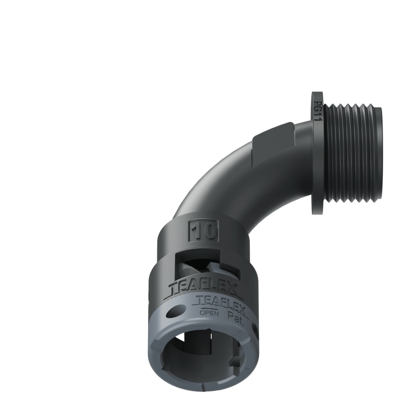 CURVA 90?IP66 BN10 PG11 NERO