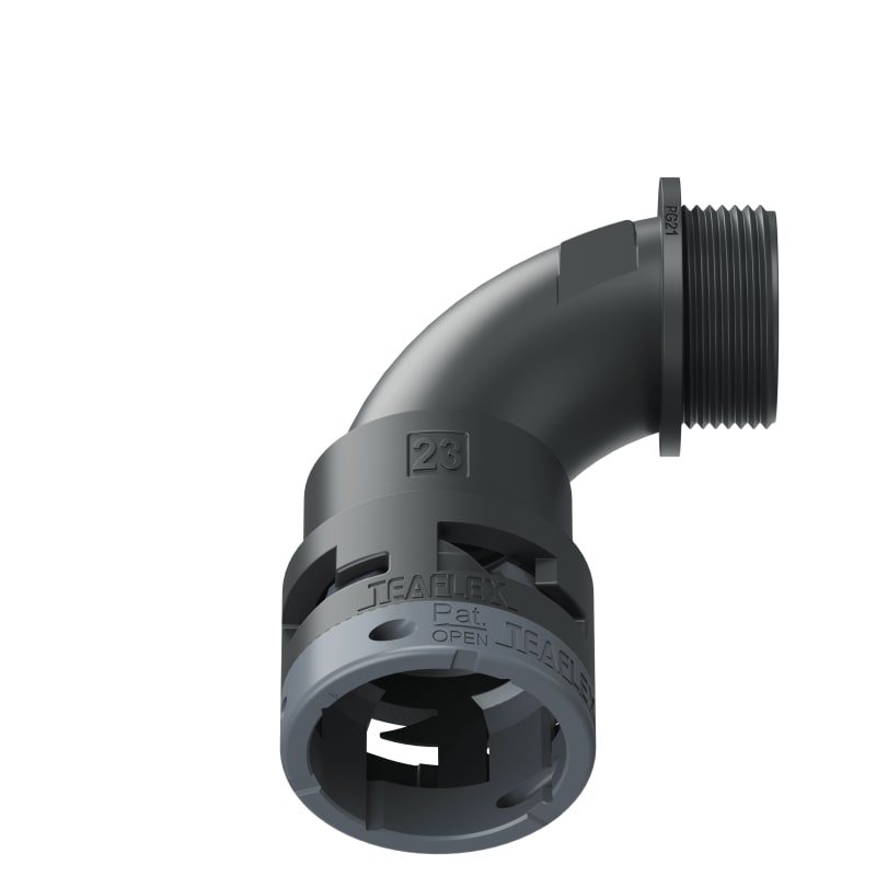 CURVA 90?IP66 BN23 PG21 NERO